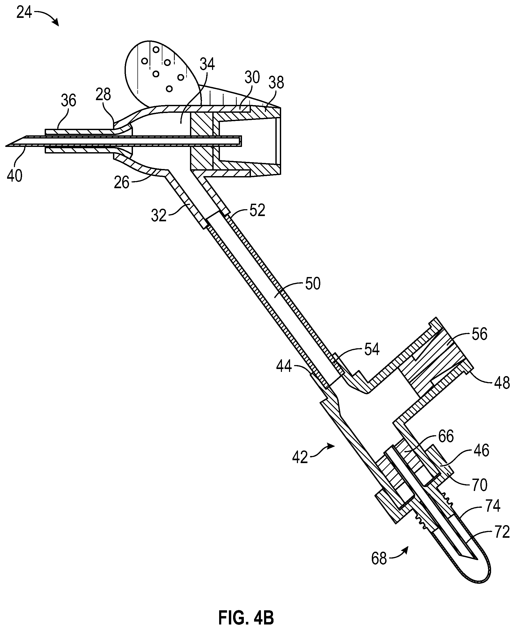 Patent US11793984 Figure 5 – Vascular access instrument and related devices and methods