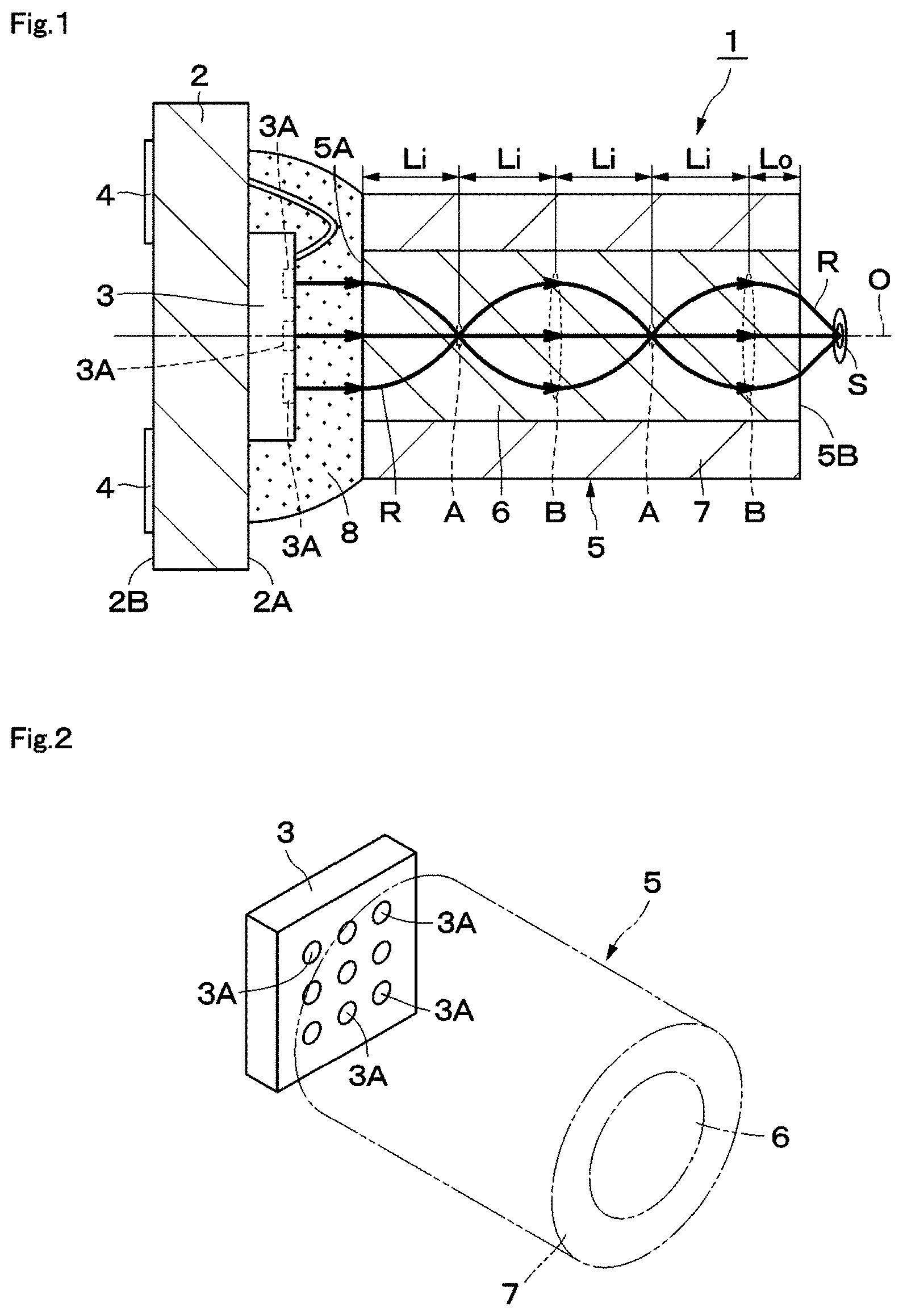 Patent US11799265 — Light-emitting module — Figure 1