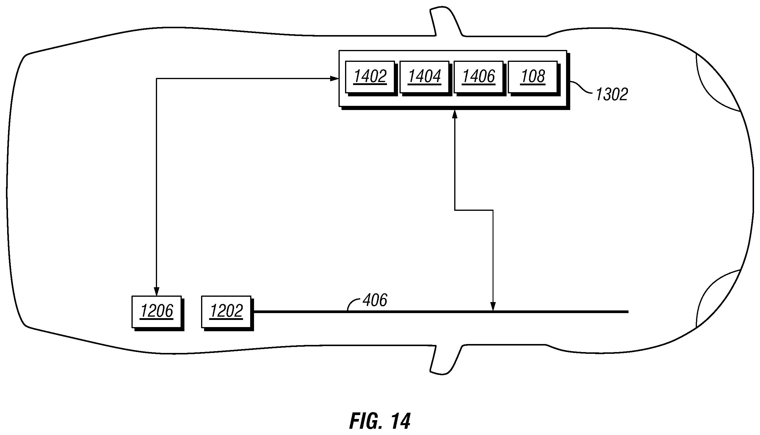 Patent US11805018 Figure 13 – System, method, and apparatus to extra vehicle communications control