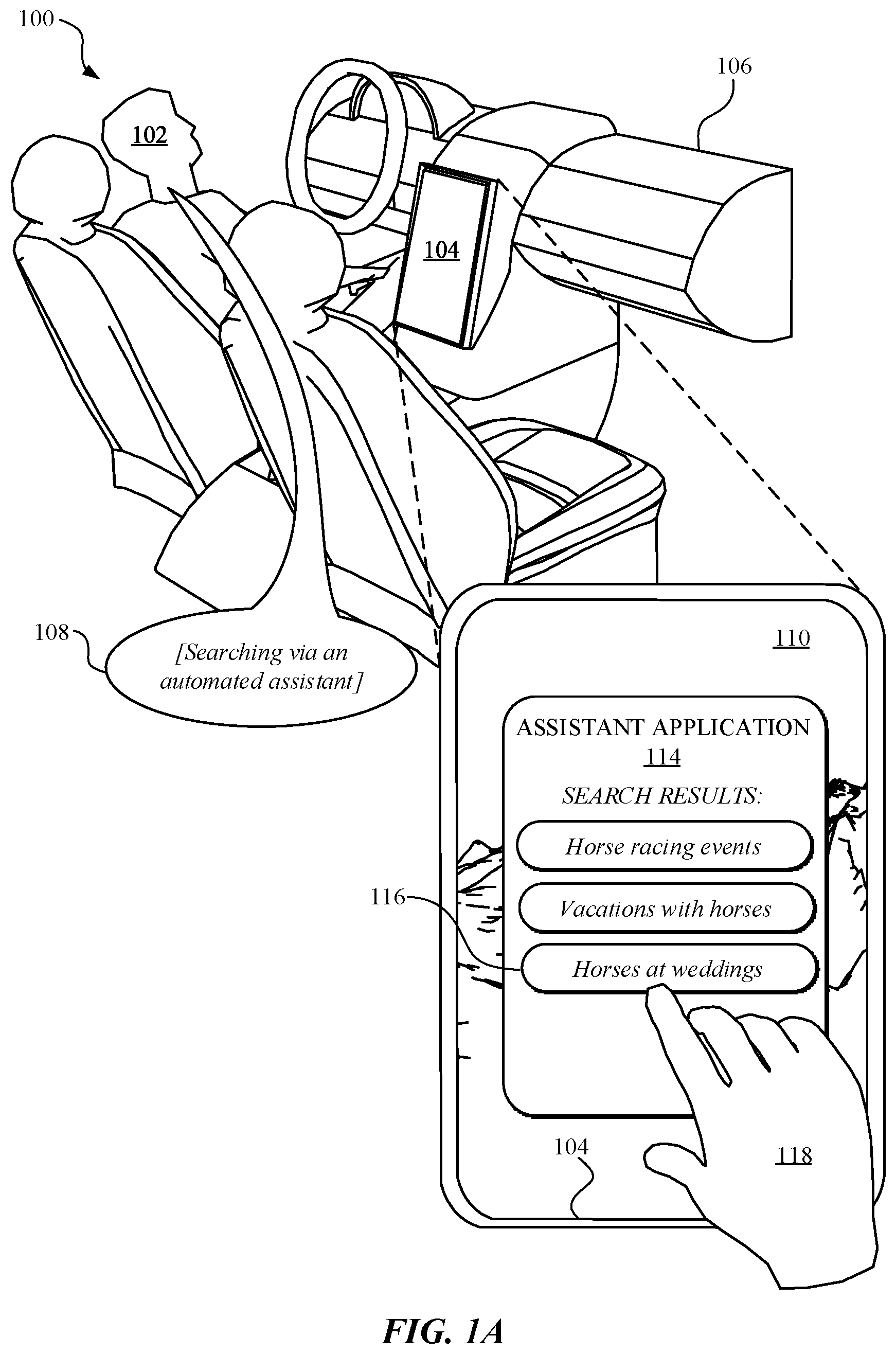 Patent US11805068 — Selective delaying of provisioning, to assistant device(s), assistant data that is locally utilizable by a corresponding local assistant client — Figure 1