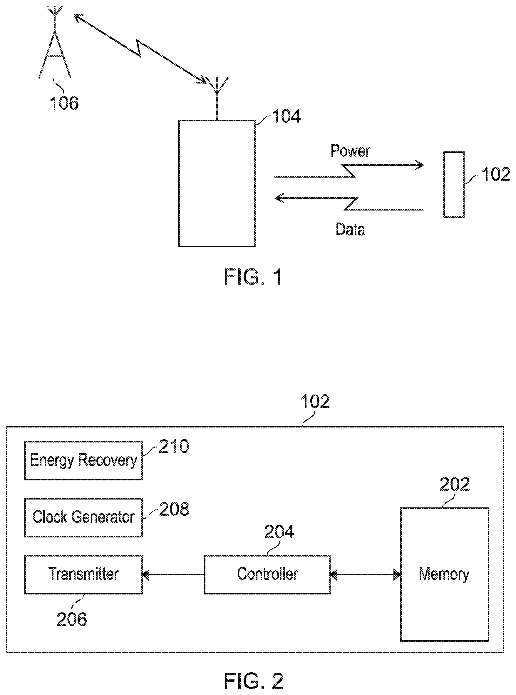 Patent US11805111 — Secure RFID tag identification — Figure 1