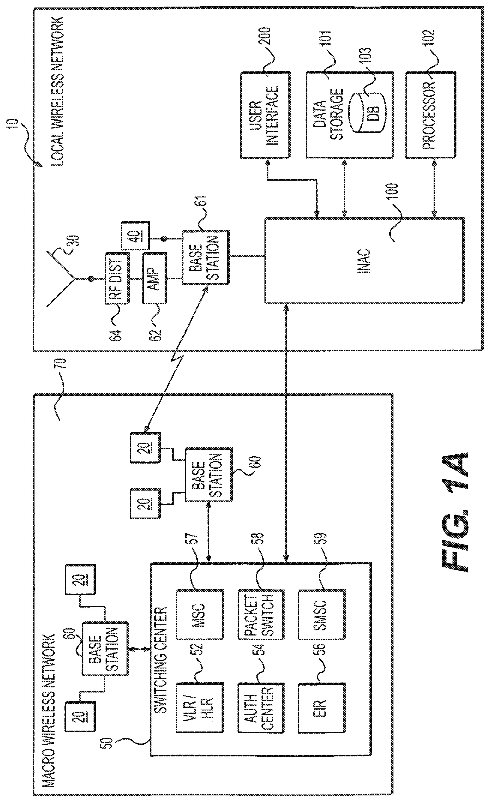 Patent US11805133 — Systems and methods for communication control in a restricted environment — Figure 1