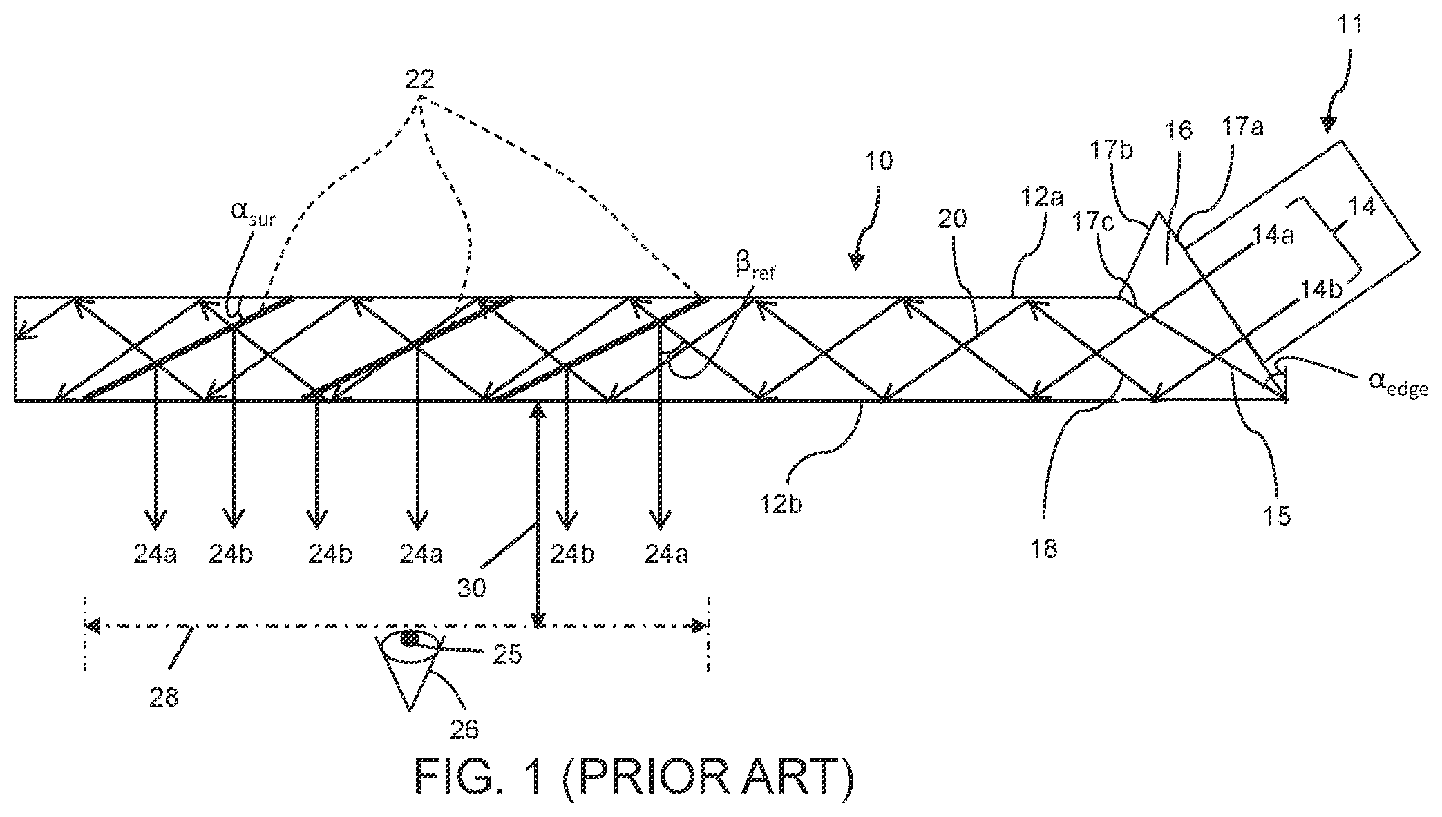 Patent US11805232 — Optical systems with compact image projector — Figure 1