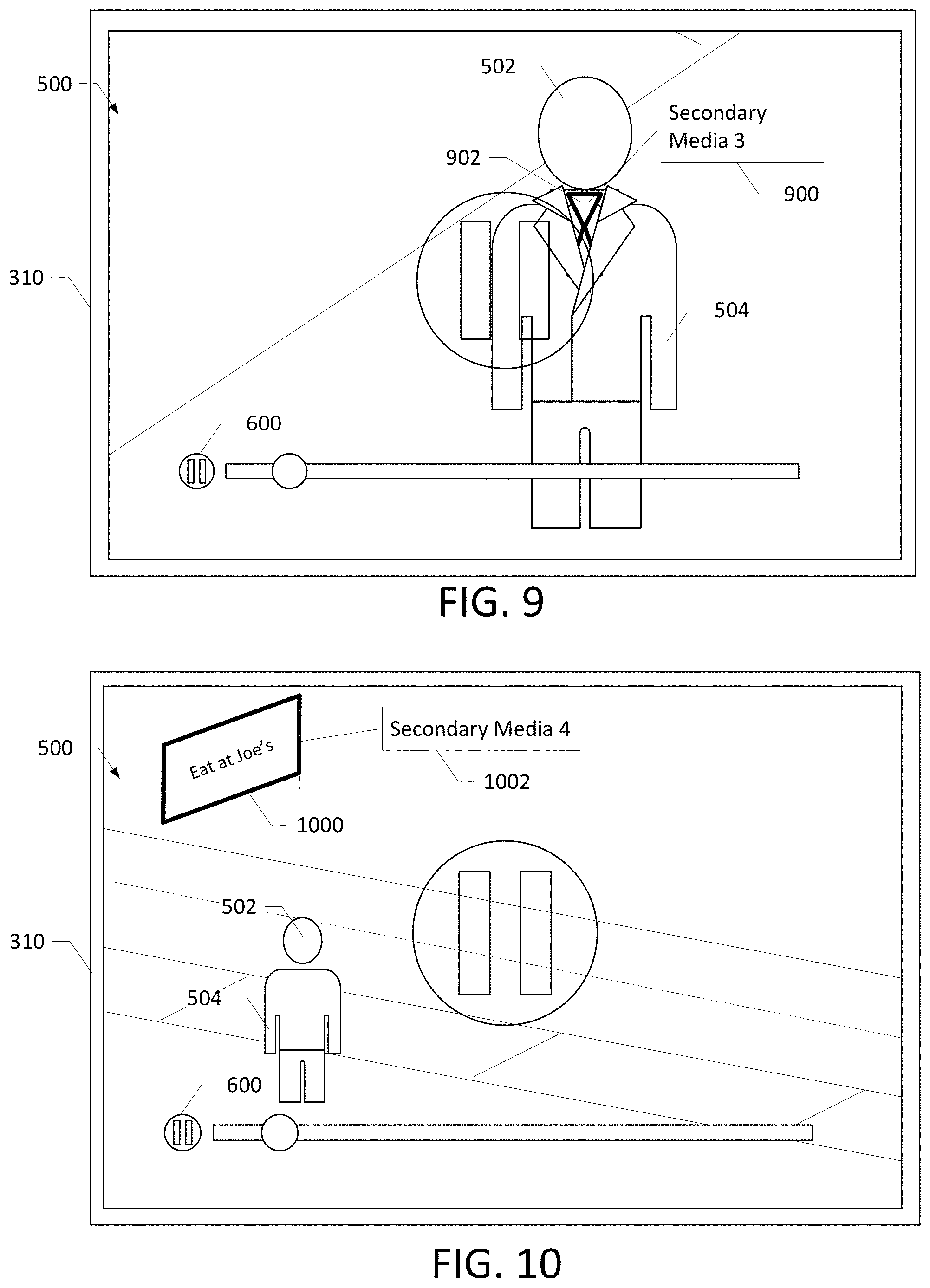 Patent US11805301 Figure 7 – Secondary media insertion systems, methods, and apparatuses