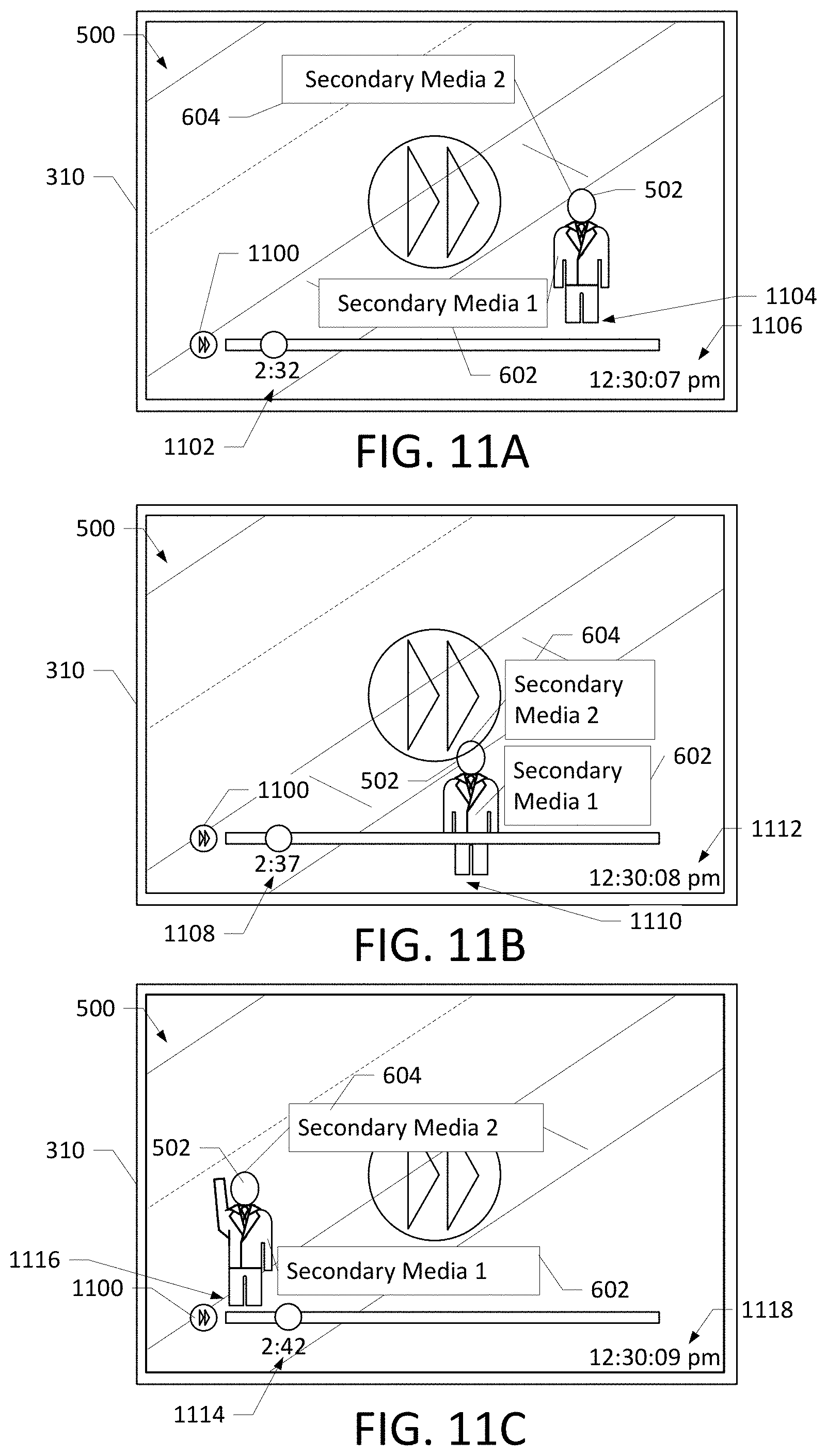 Patent US11805301 Figure 8 – Secondary media insertion systems, methods, and apparatuses