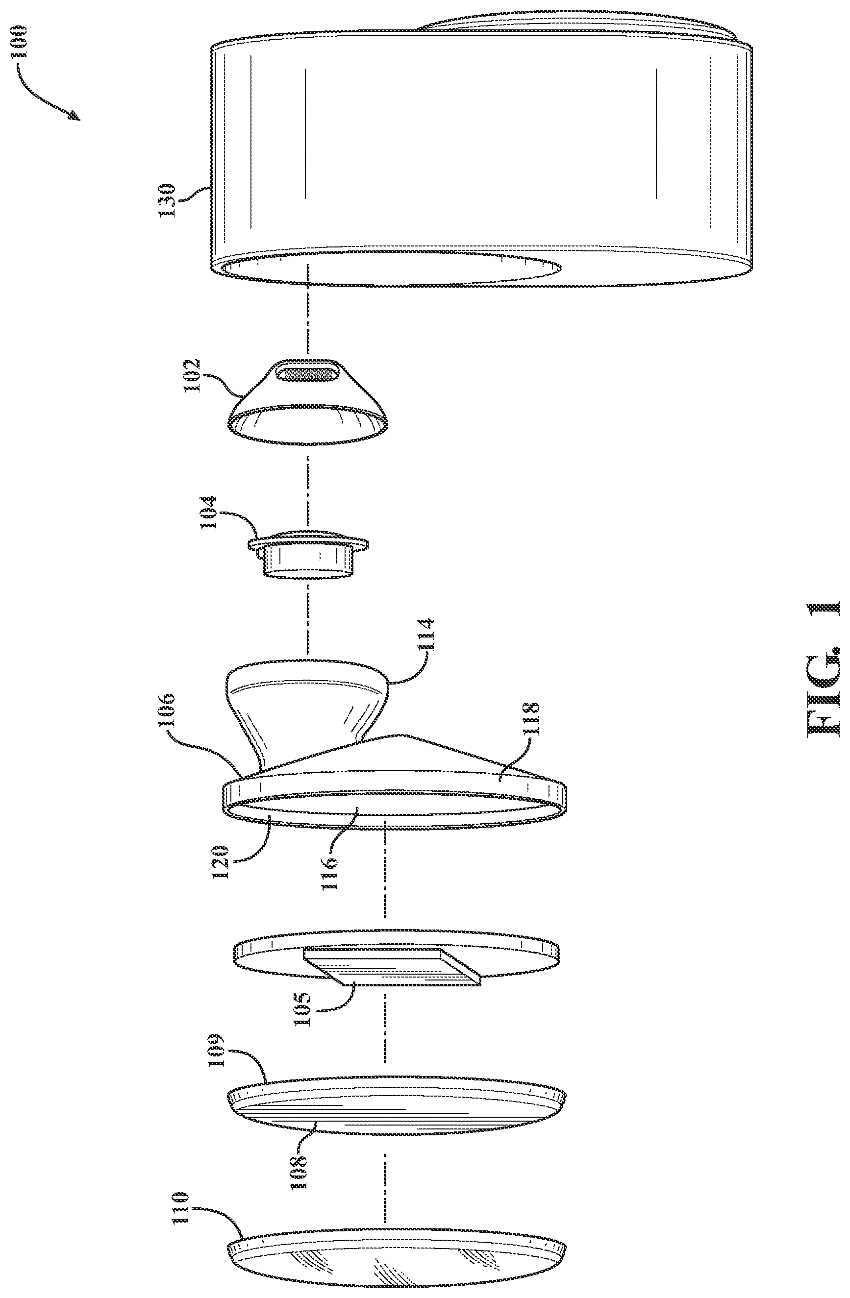 Patent US11805356 — System and method for customizing an appearance of earbuds — Figure 1