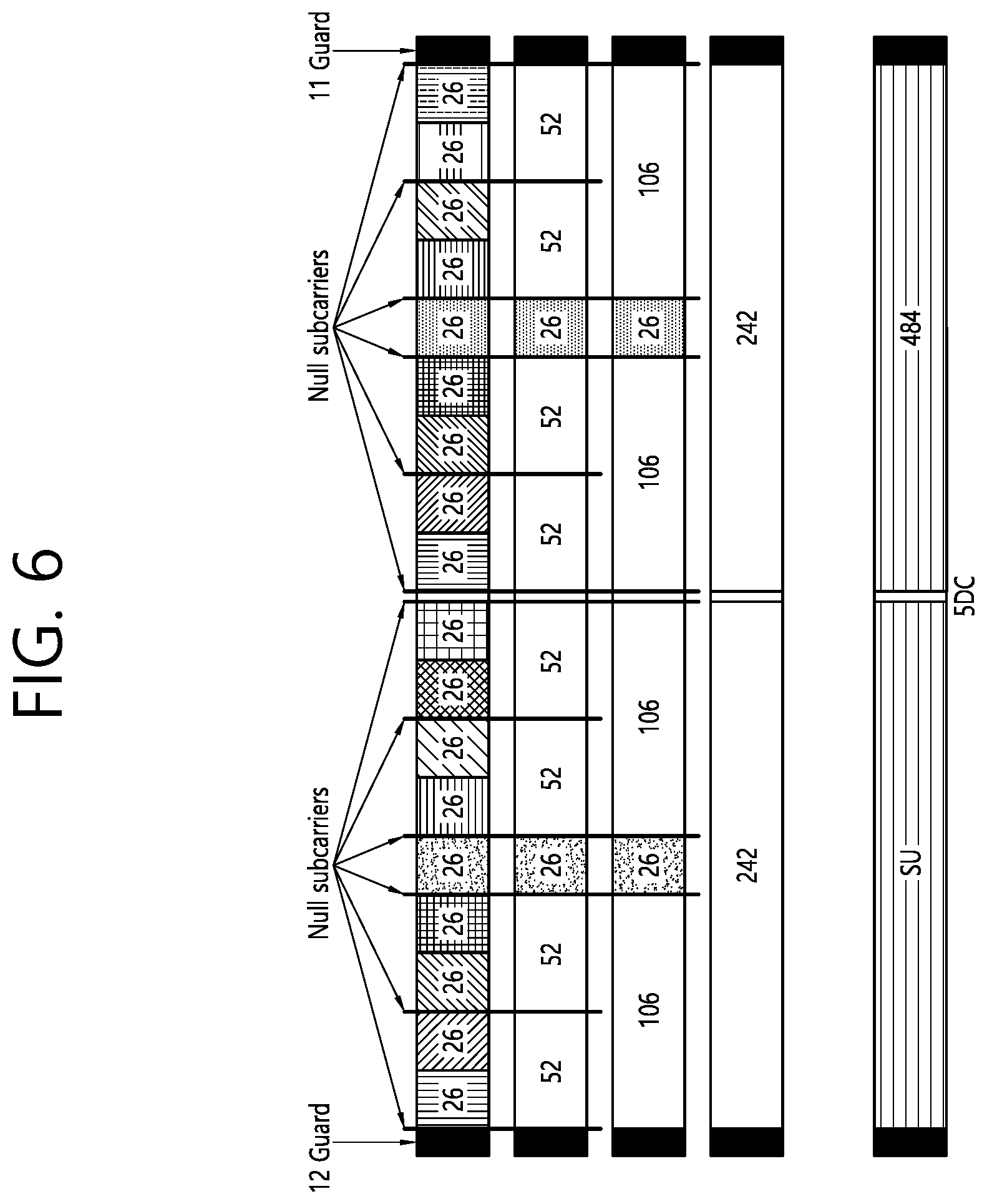 Patent US11805503 Figure 6 – Method and device for allocating resources by limiting RU and MRU for STA operating only in 20MHz band is WLAN system