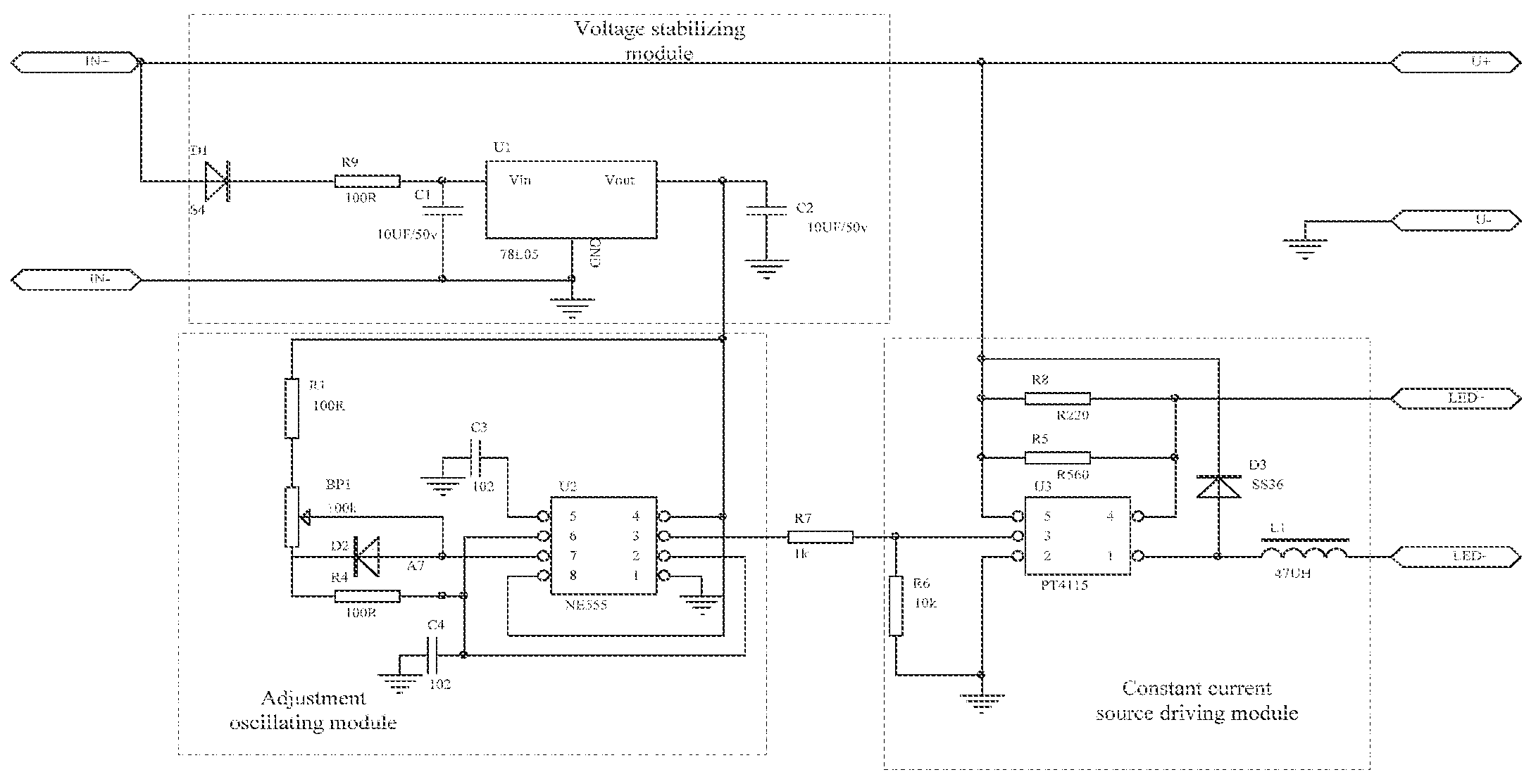 Patent US11805586 Figure 1 – Decorative lighting dimmer switch without influencing charging