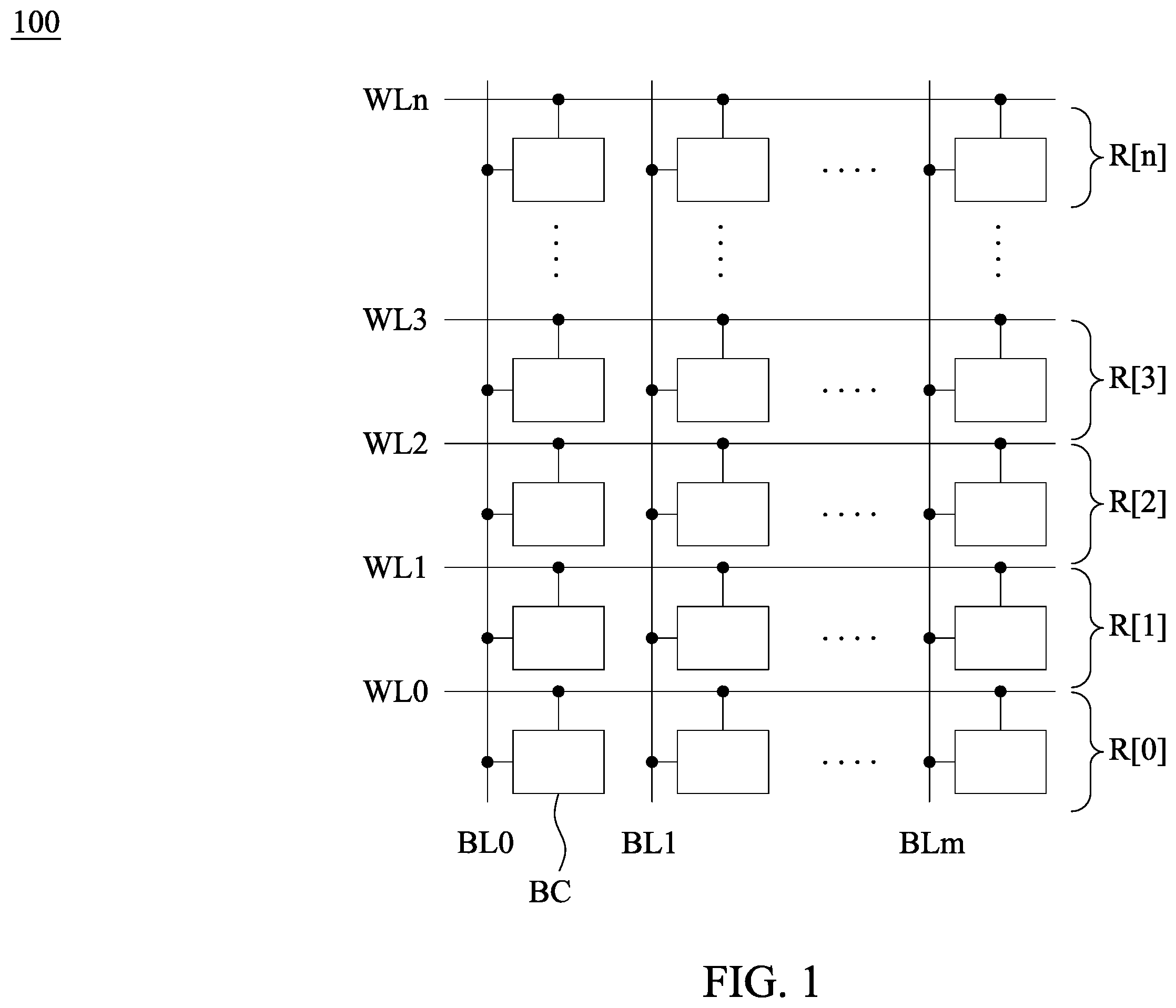 Patent US11805636 — Memory device — Figure 1