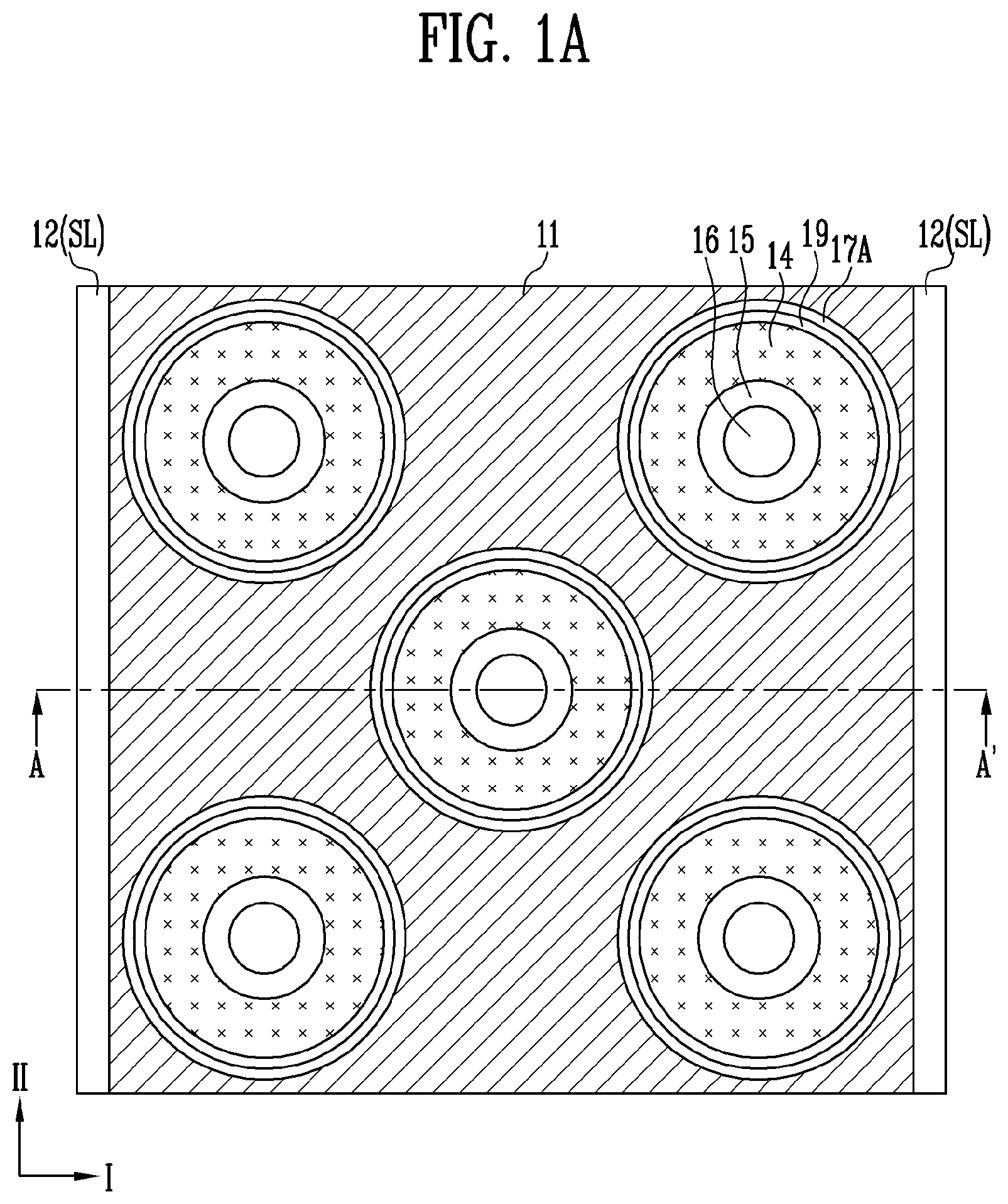 Patent US11805656 — Semiconductor device and manufacturing method of semiconductor device — Figure 1