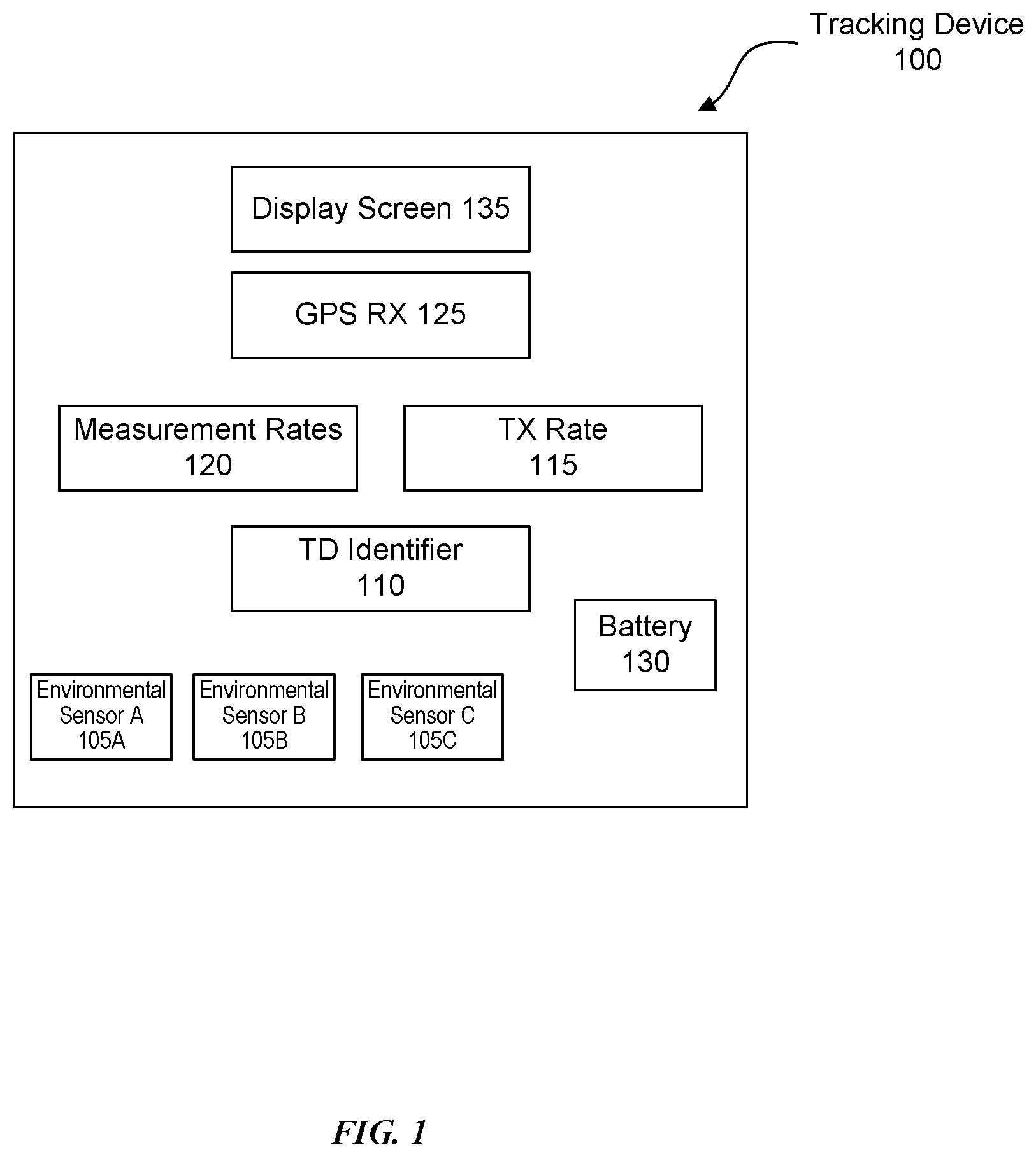 Patent US11810051 — Package tracking — Figure 1
