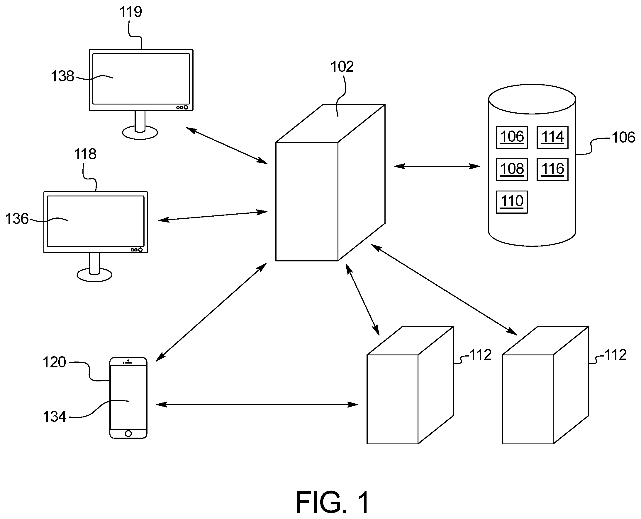 Patent US11810142 Figure 1 – Online reward system