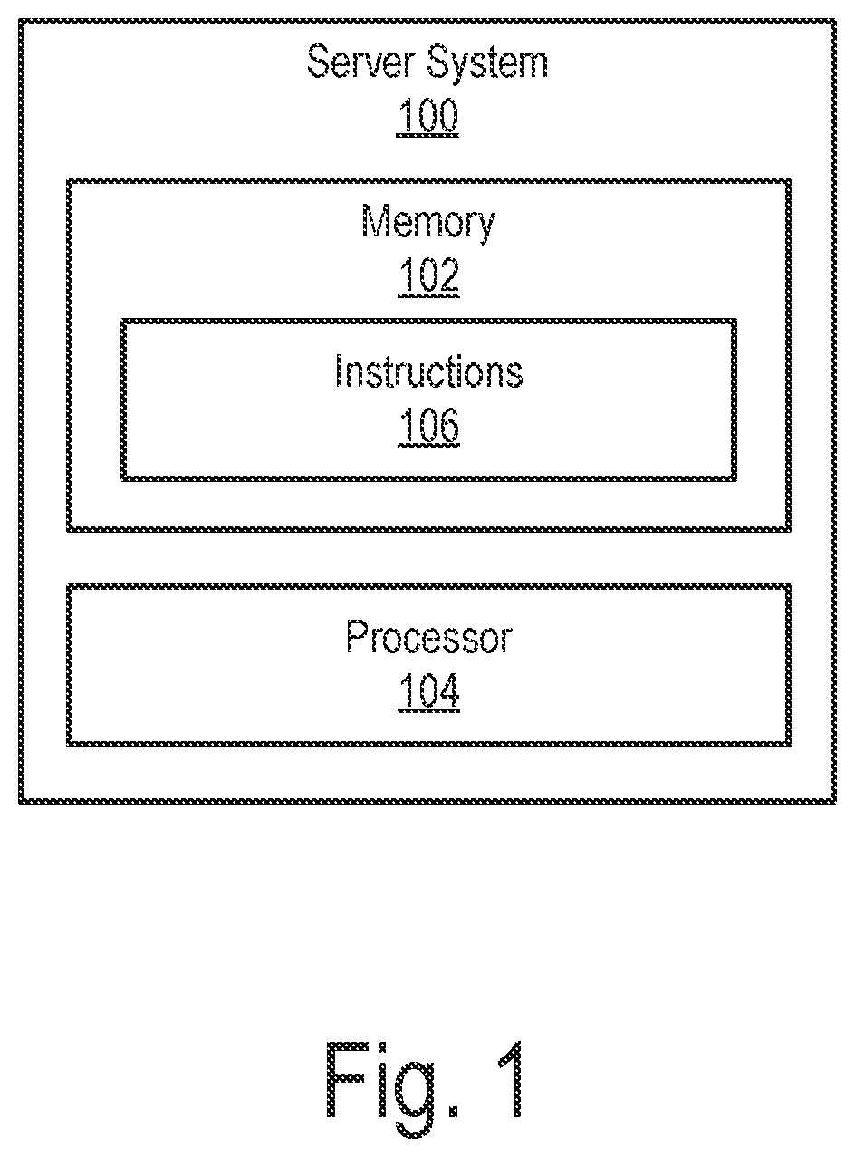 Patent US11810245 — Methods and systems for prioritized replication of a virtual world — Figure 1