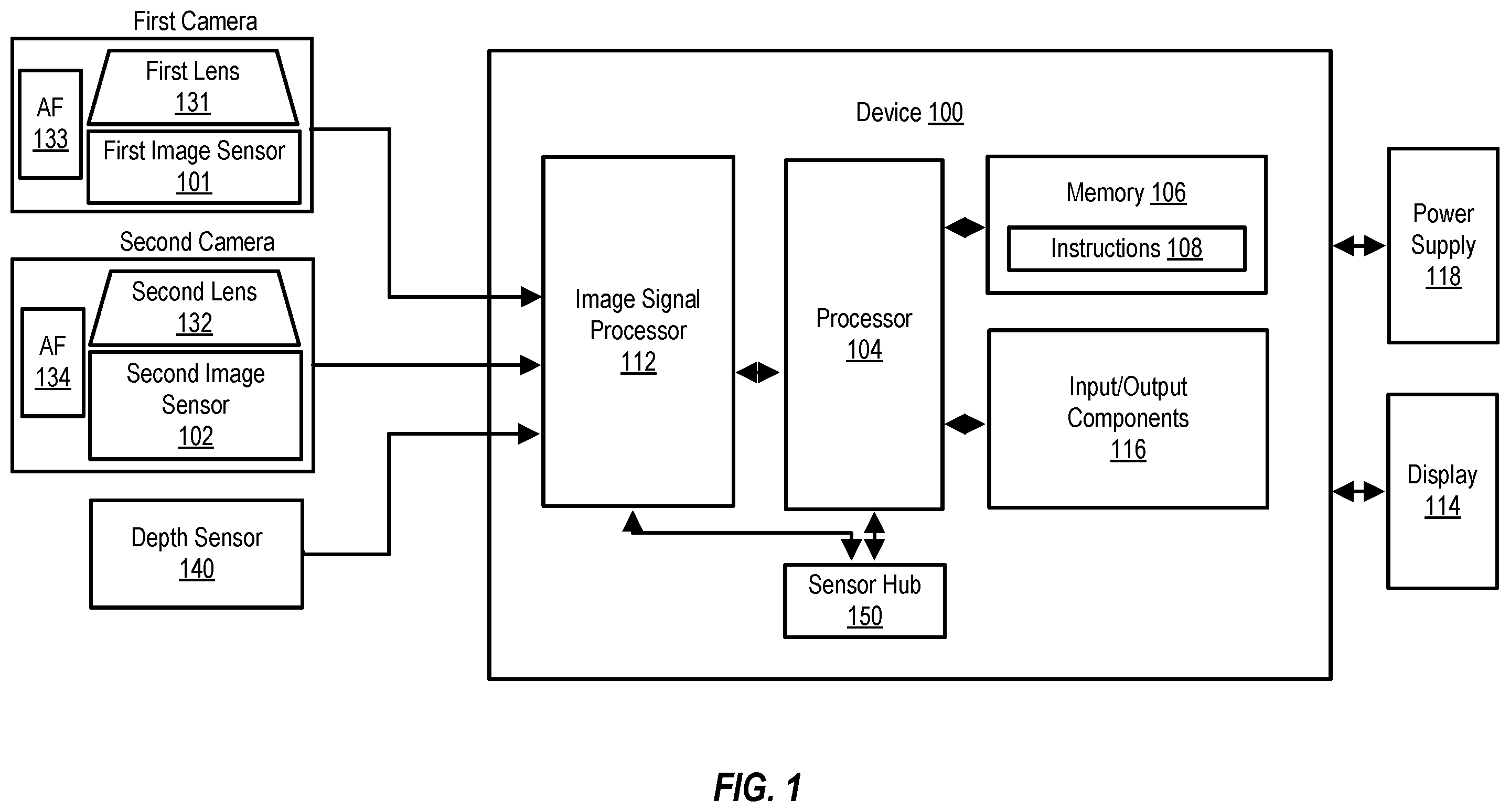 Patent US11810275 — Temporal filtering restart for improved scene integrity — Figure 1