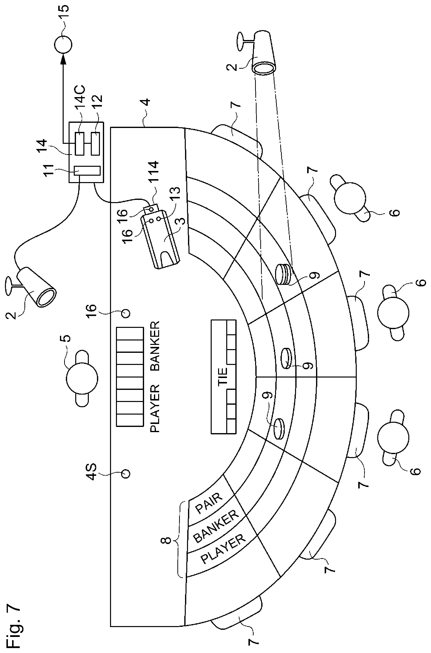 Patent US11810423 Figure 10 – Game management system