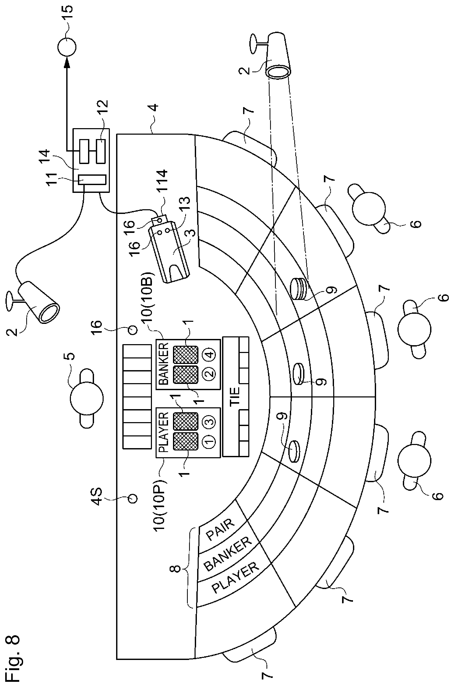 Patent US11810423 Figure 11 – Game management system