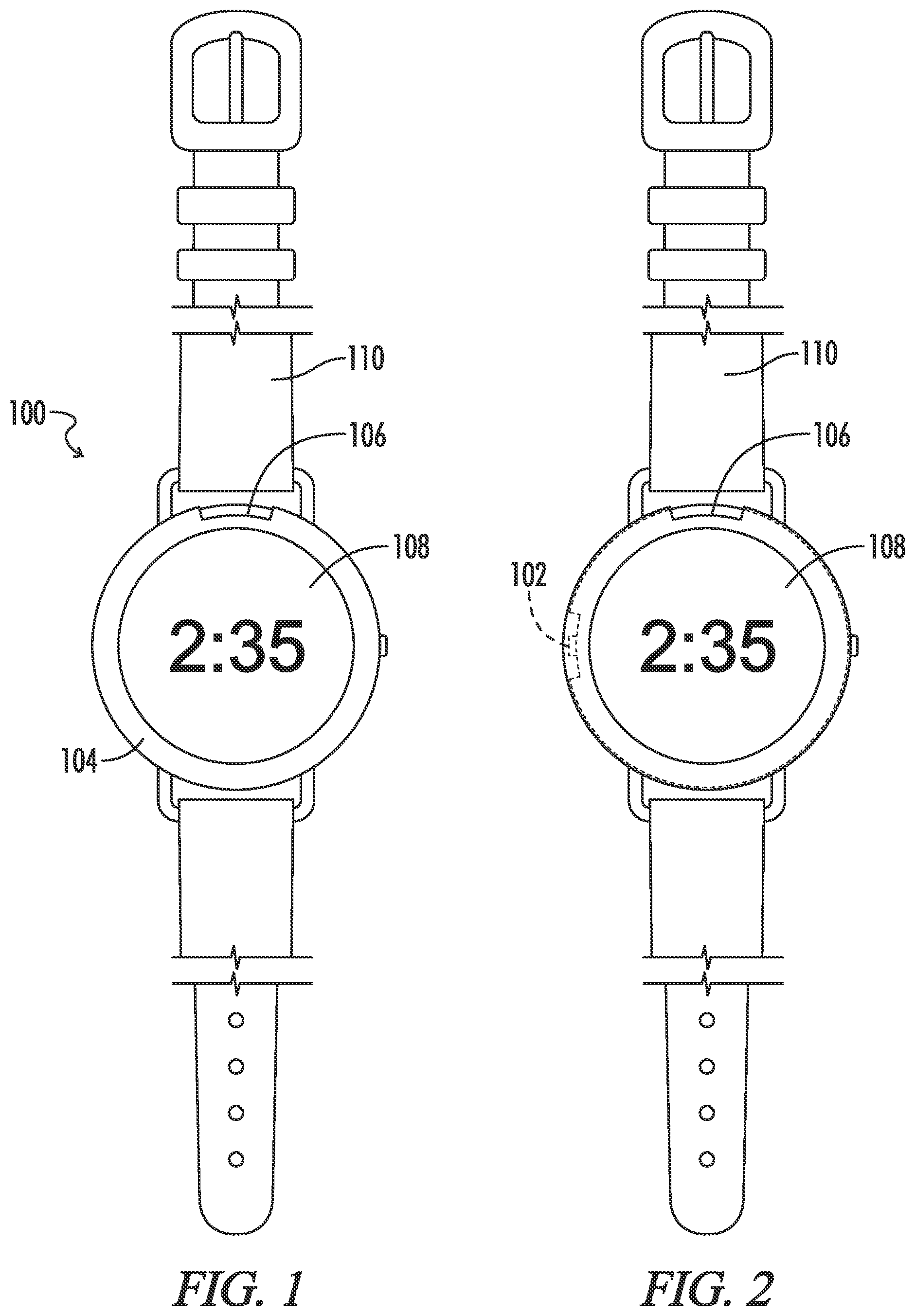 Patent US11810447 — Personal alarm device — Figure 1