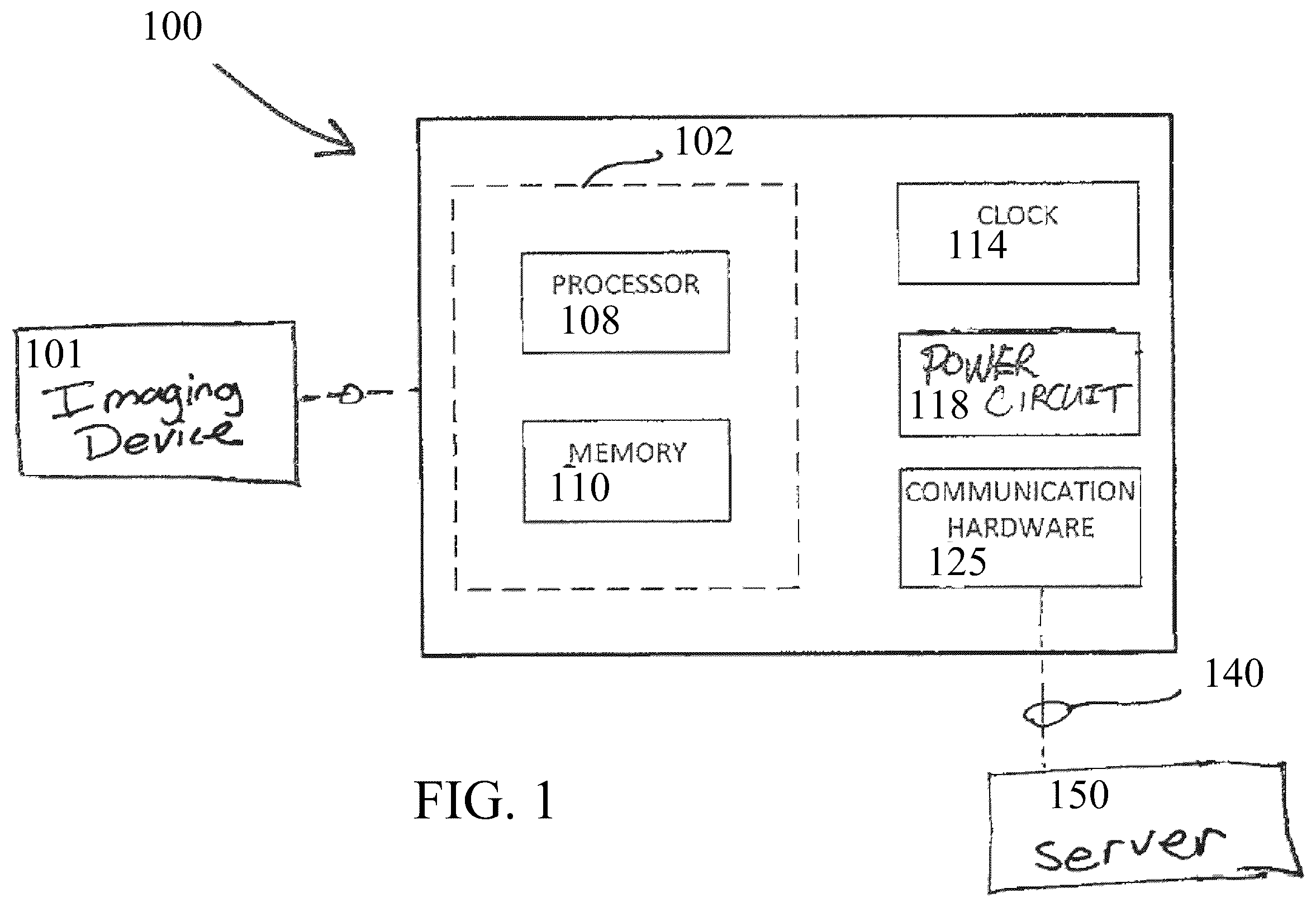 Patent US11810475 Figure 1 – System of language learning with augmented reality