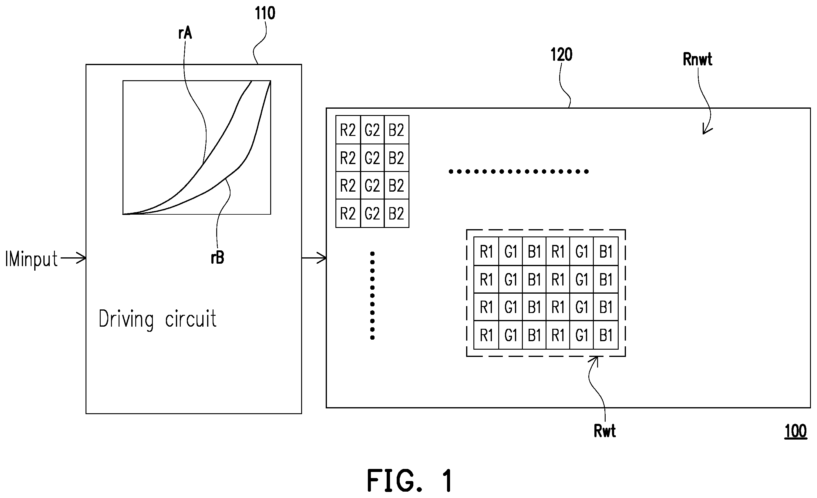 Patent US11810496 — Display apparatus and image displaying method — Figure 1
