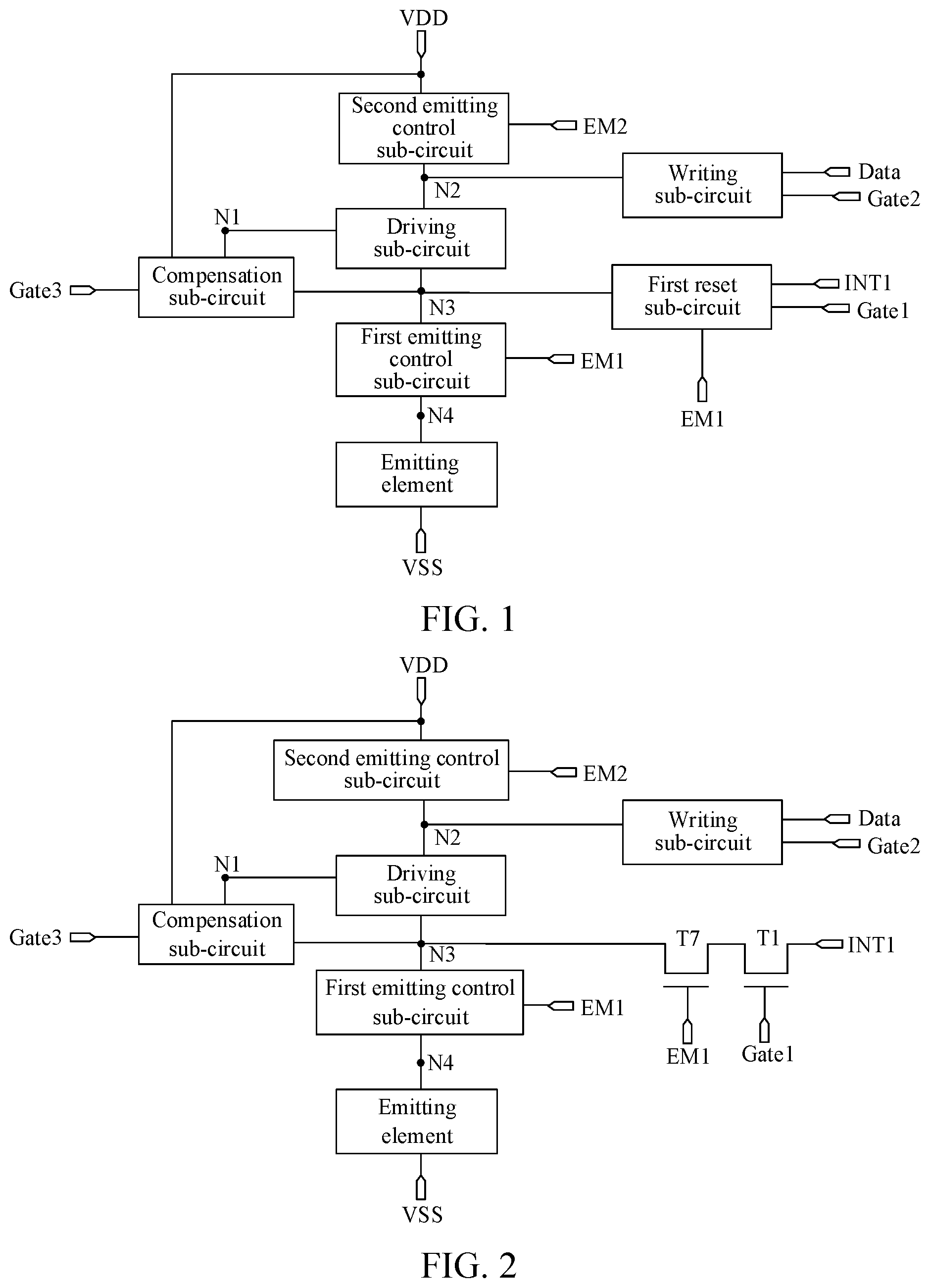 Patent US11810506 Figure 1 – Pixel circuit, driving method for same, and display apparatus