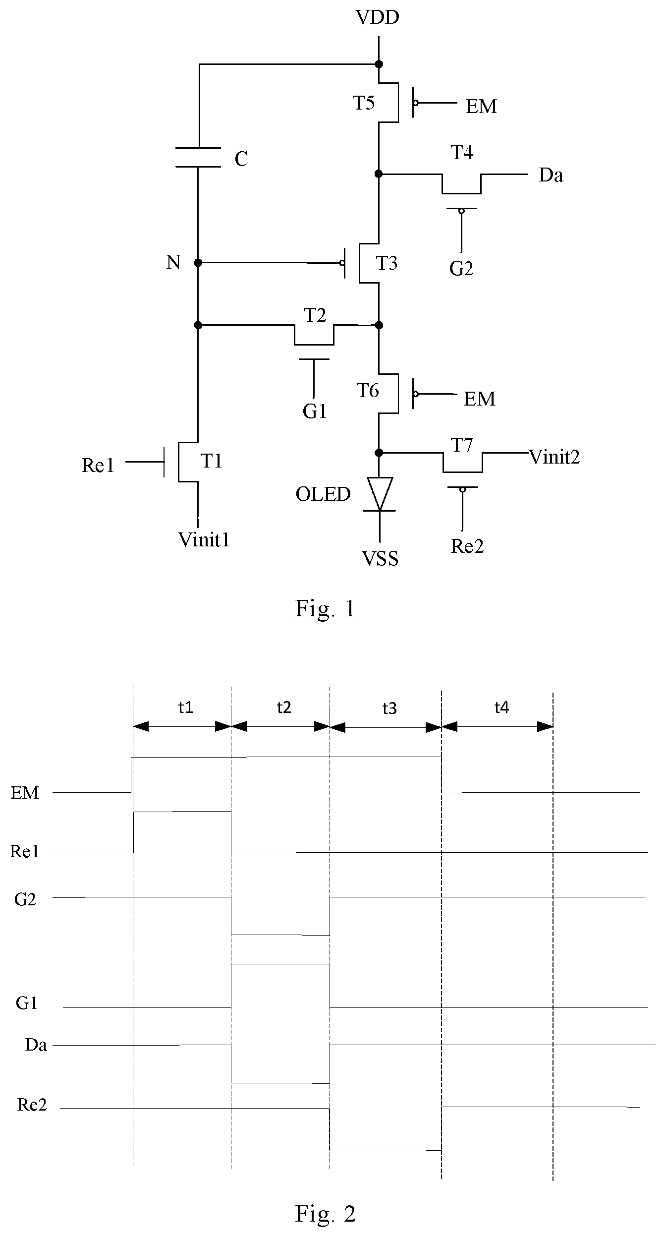 Patent US11810508 — Display panel and display device — Figure 1