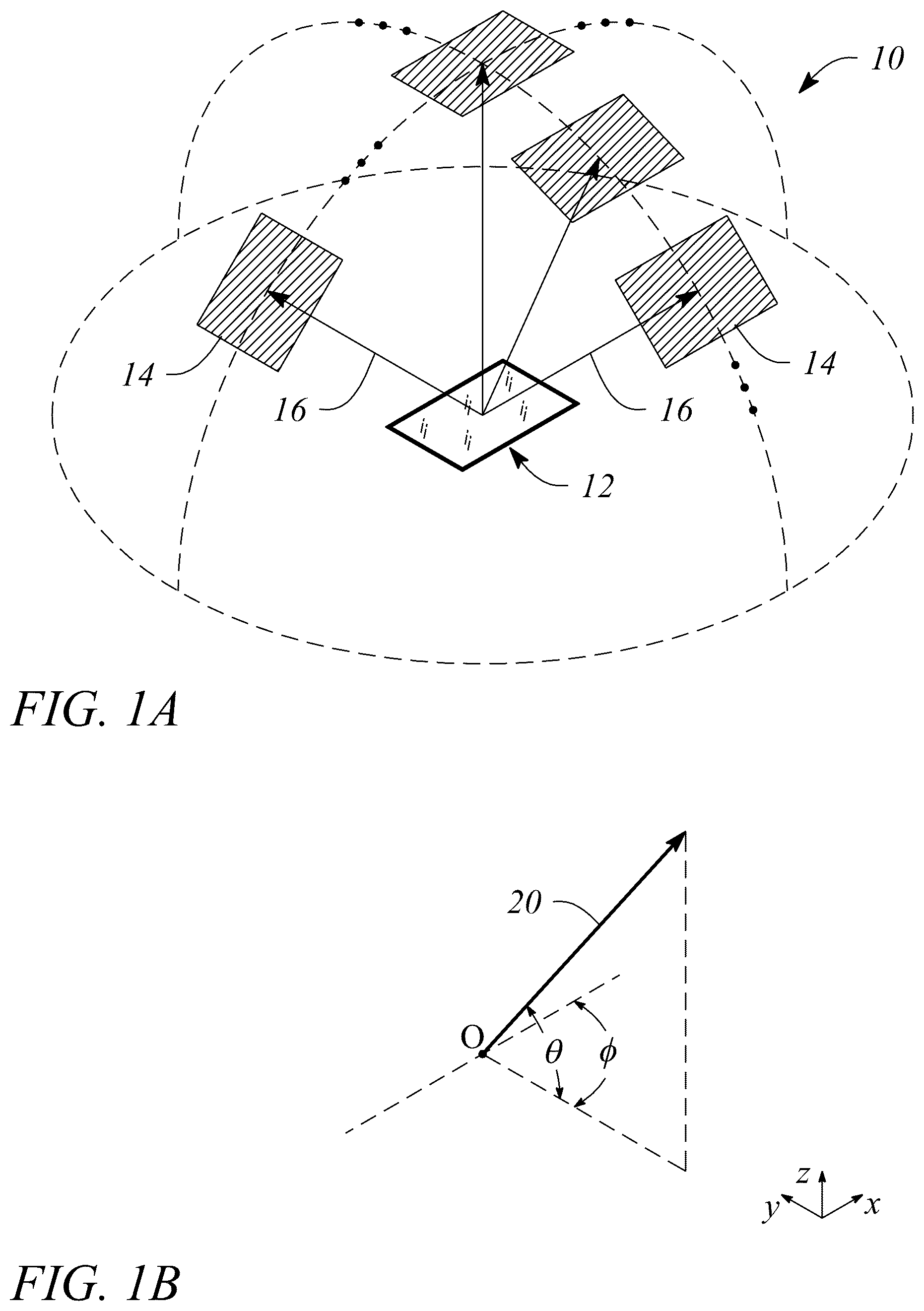 Patent US11810525 — Dual view zone backlight, dual-mode display, and method employing directional emitters — Figure 1