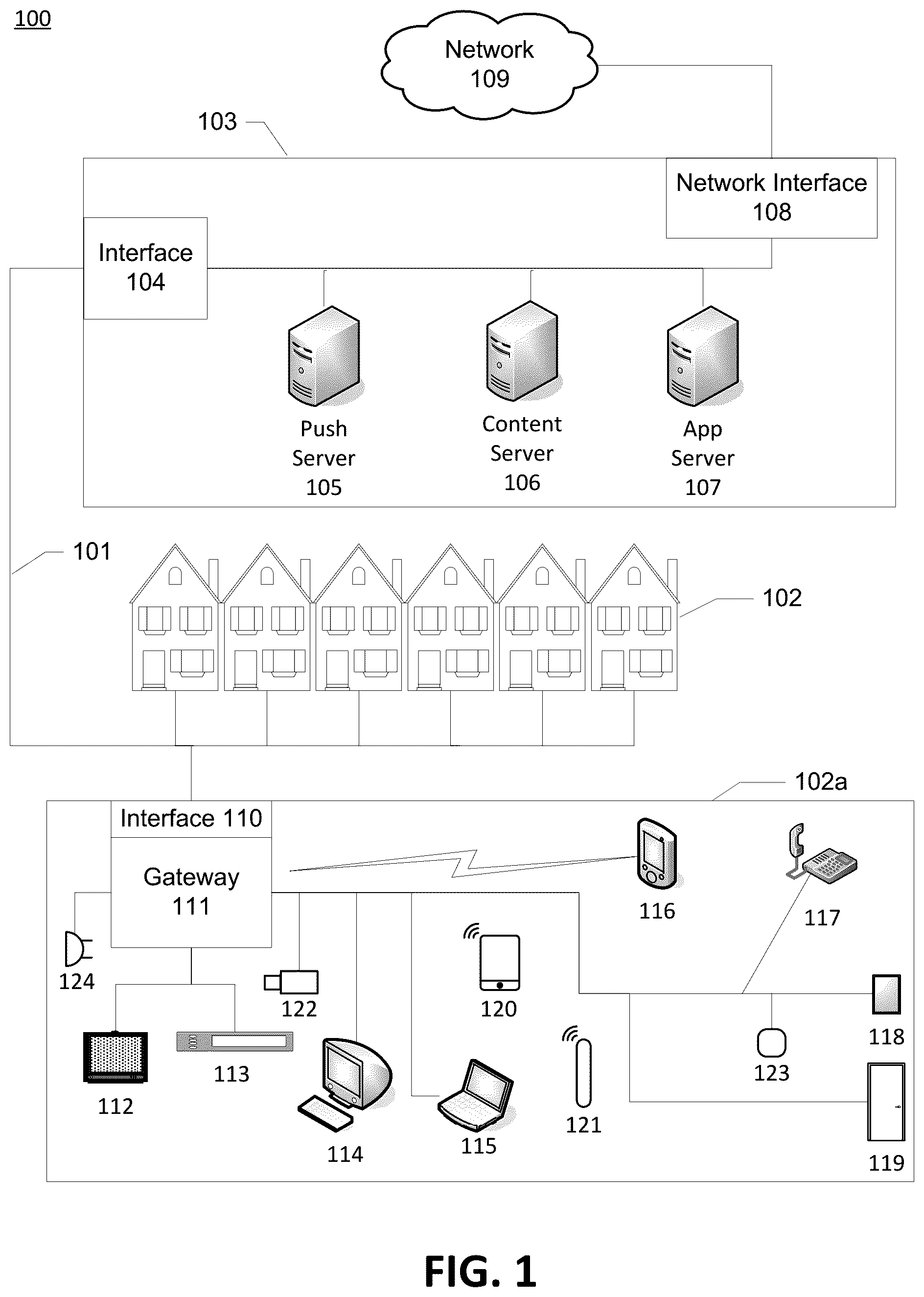 Patent US11810551 Figure 1 – Monitoring of one or more audio/video collection devices