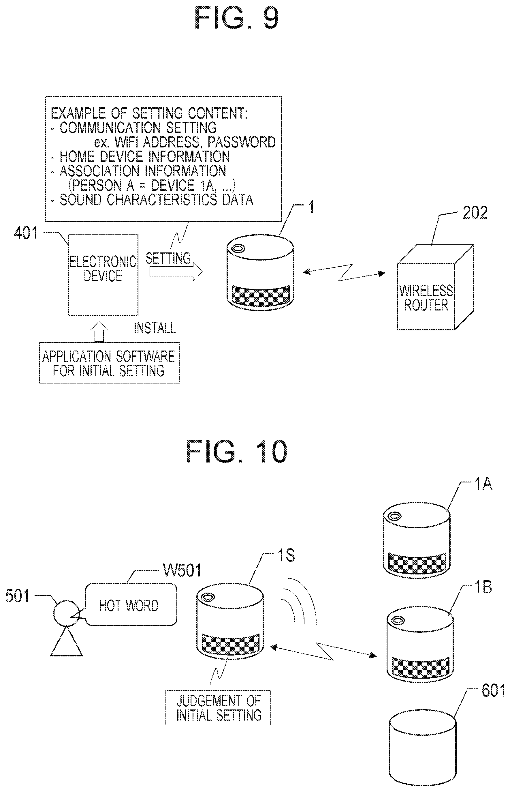 Patent US11810567 Figure 9 – Speech recognition device, speech-recognition-device coordination system, and speech-recognition-device coordination method