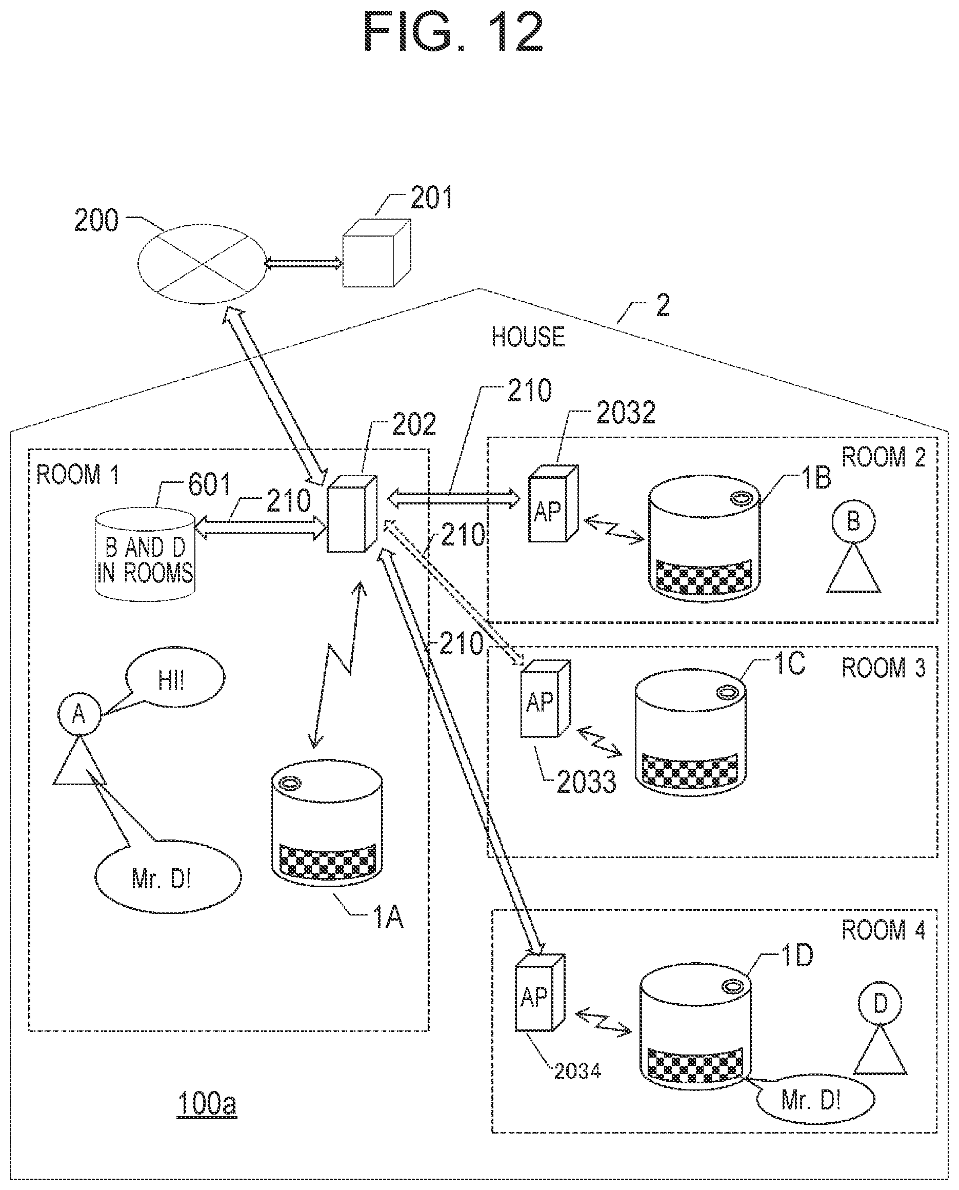 Patent US11810567 Figure 11 – Speech recognition device, speech-recognition-device coordination system, and speech-recognition-device coordination method