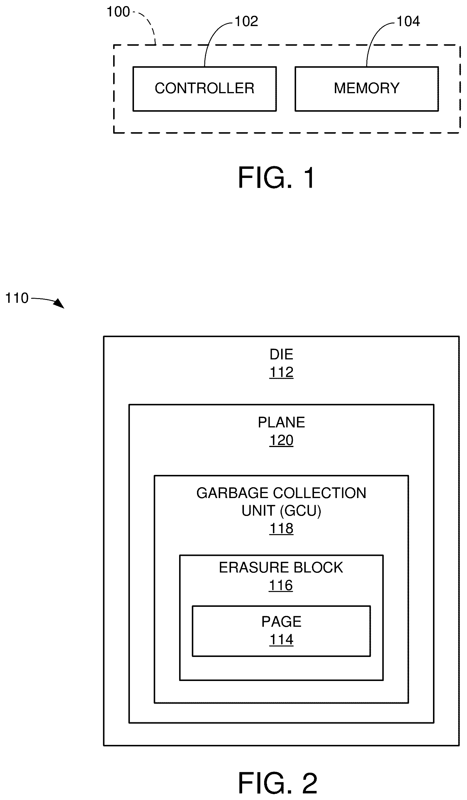 Patent US11810625 Figure 1 – Solid-state memory with intelligent cell calibration