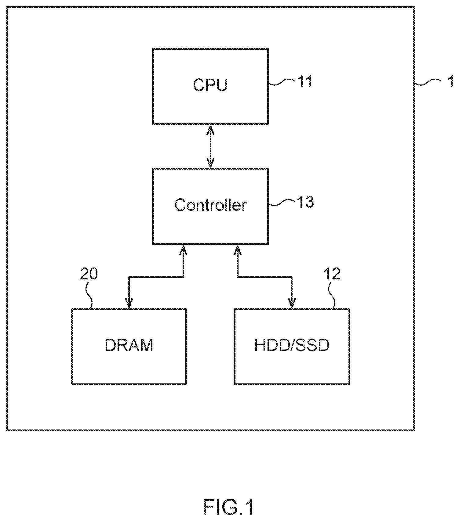 Patent US11810634 — Computer system with redundancy having fail test mode — Figure 1