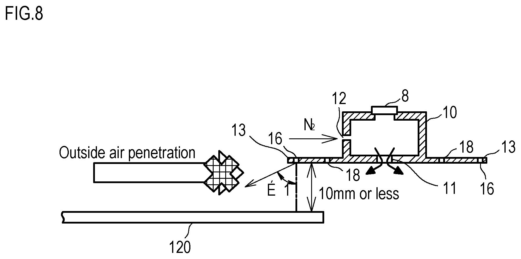 Patent US11810799 Figure 8 – Laser processing apparatus and laser processing method