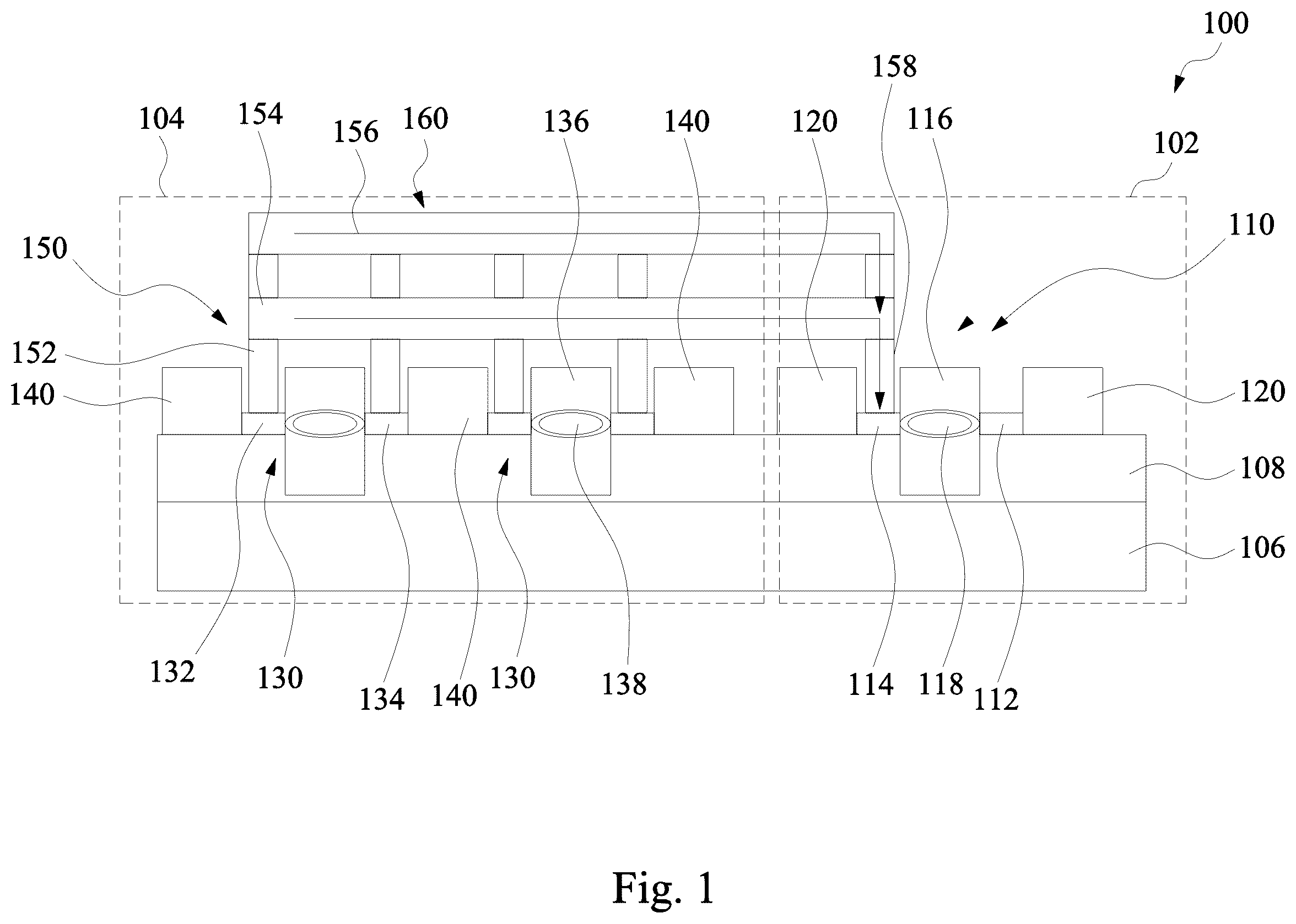 Patent US11810813 Figure 1 – System for designing thermal sensor arrangement