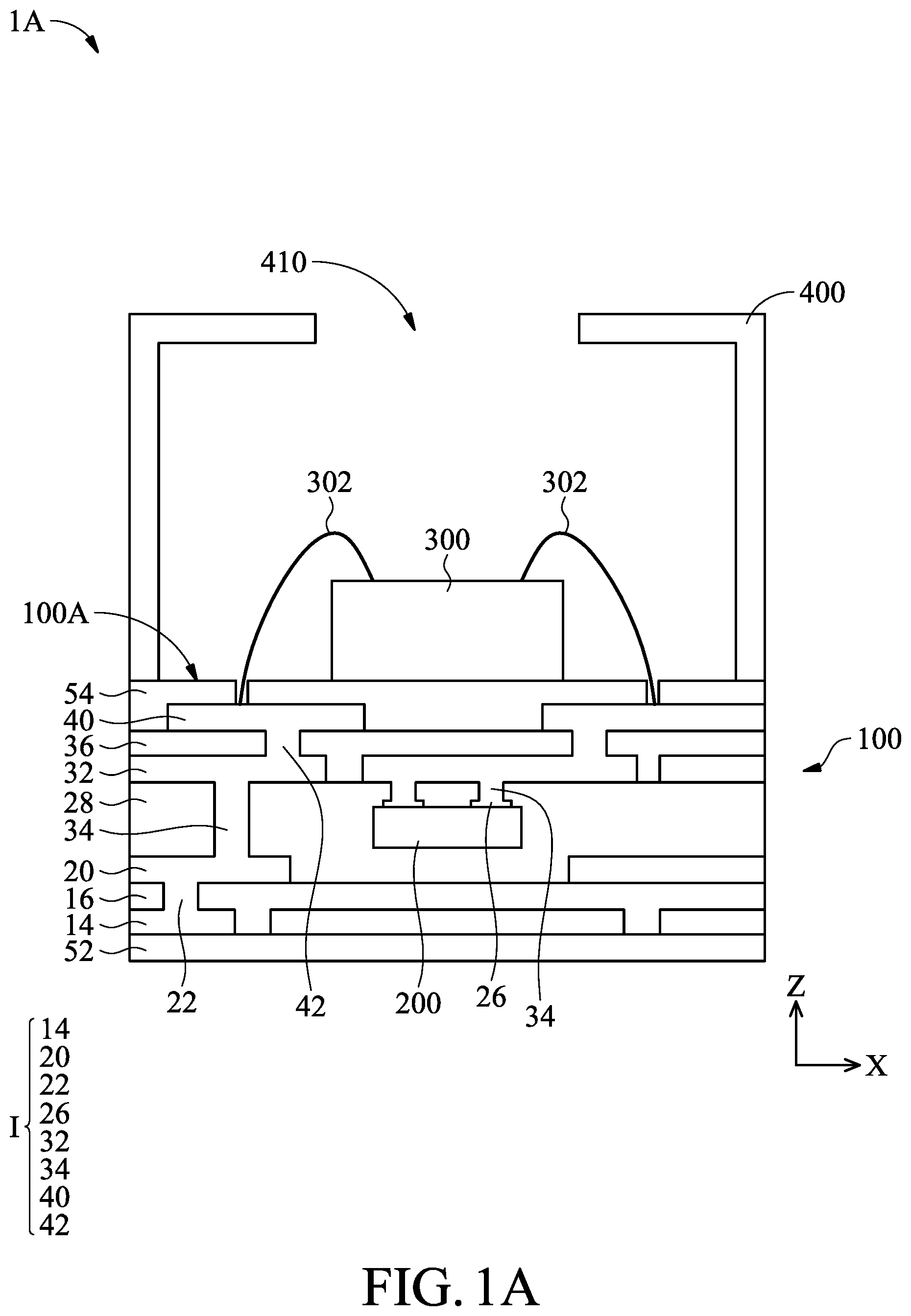Patent US11810863 — Sensor — Figure 1