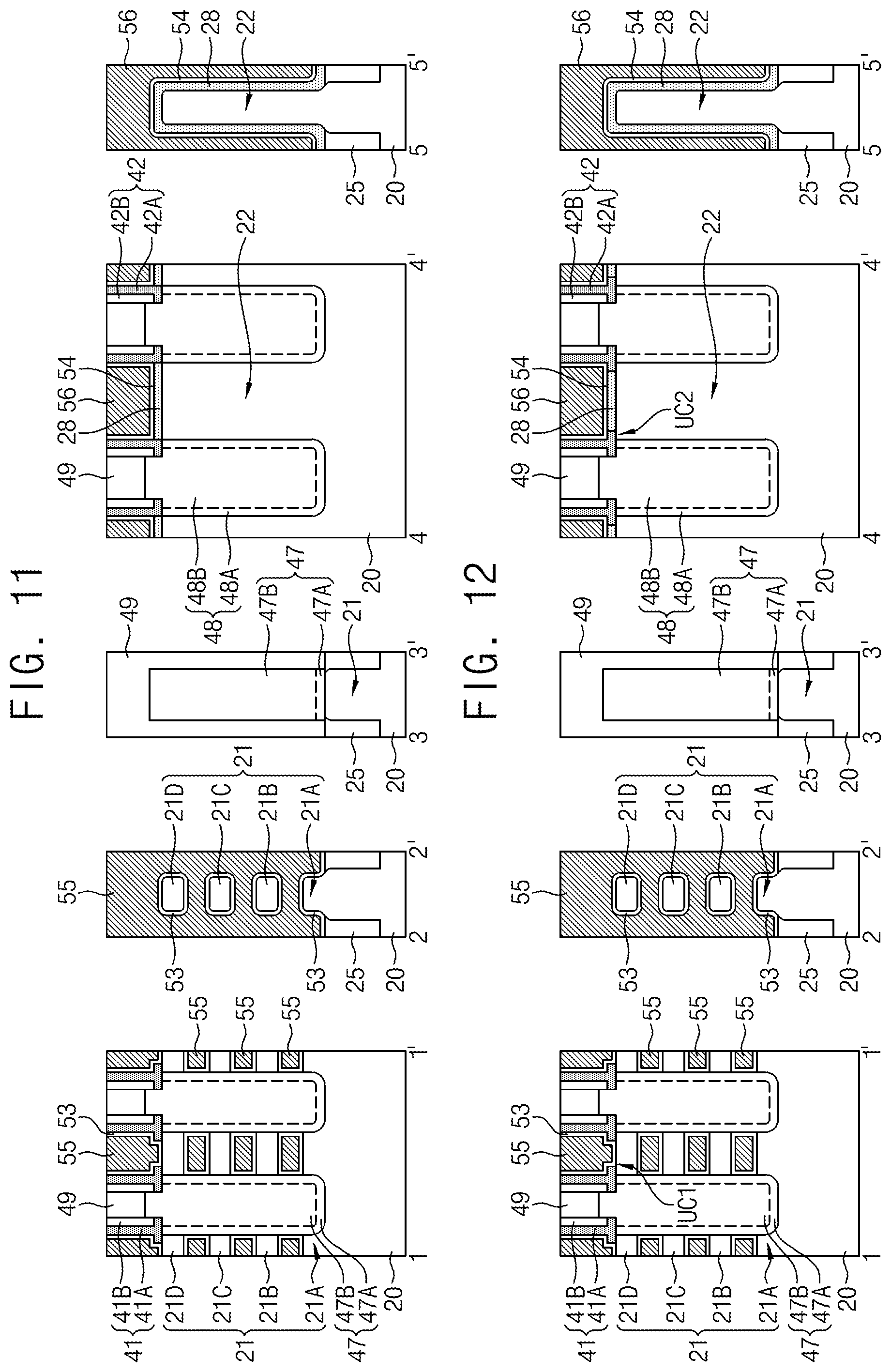 Patent US11810964 Figure 5 – Semiconductor devices including gate spacer