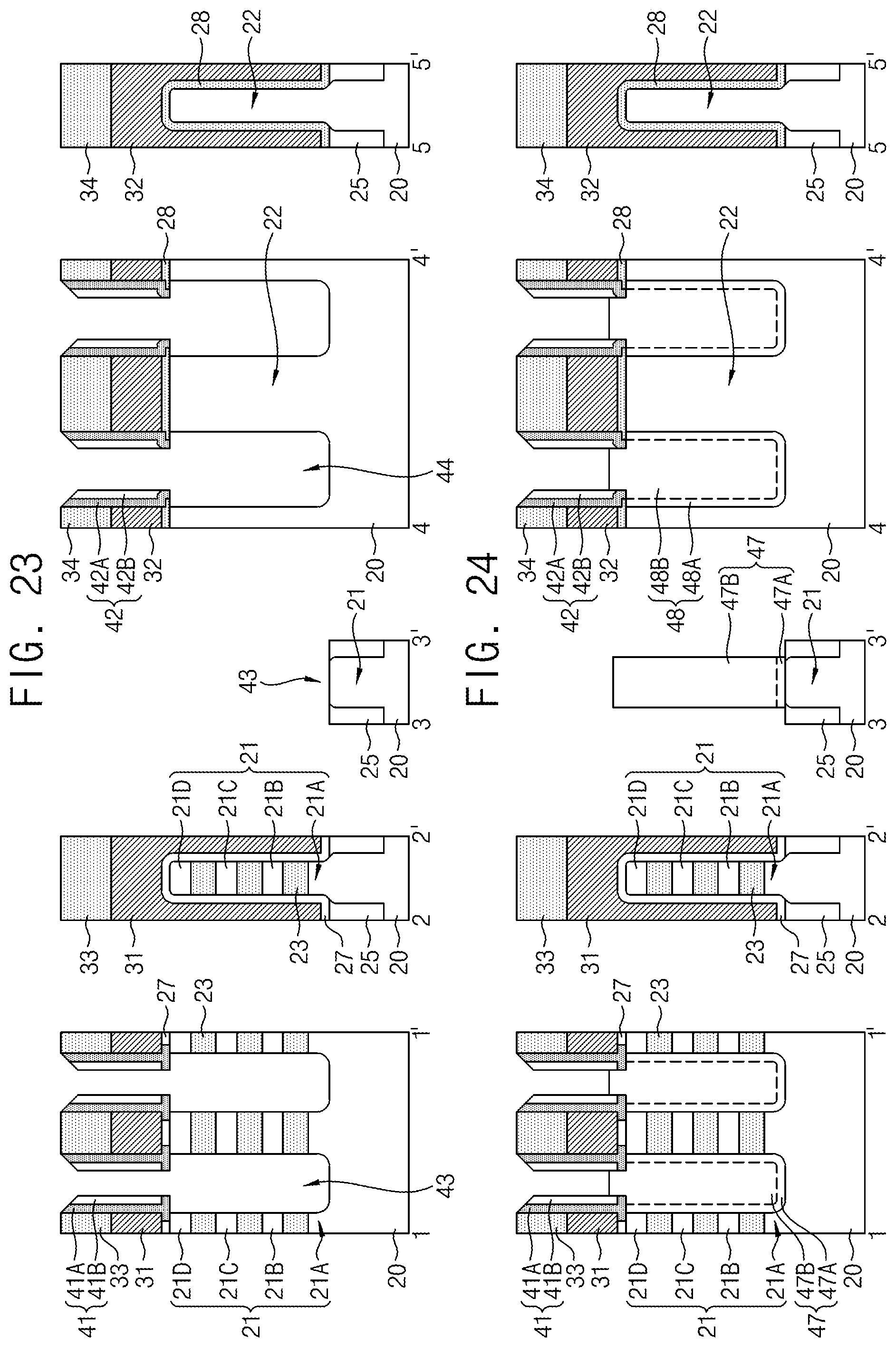 Patent US11810964 Figure 11 – Semiconductor devices including gate spacer