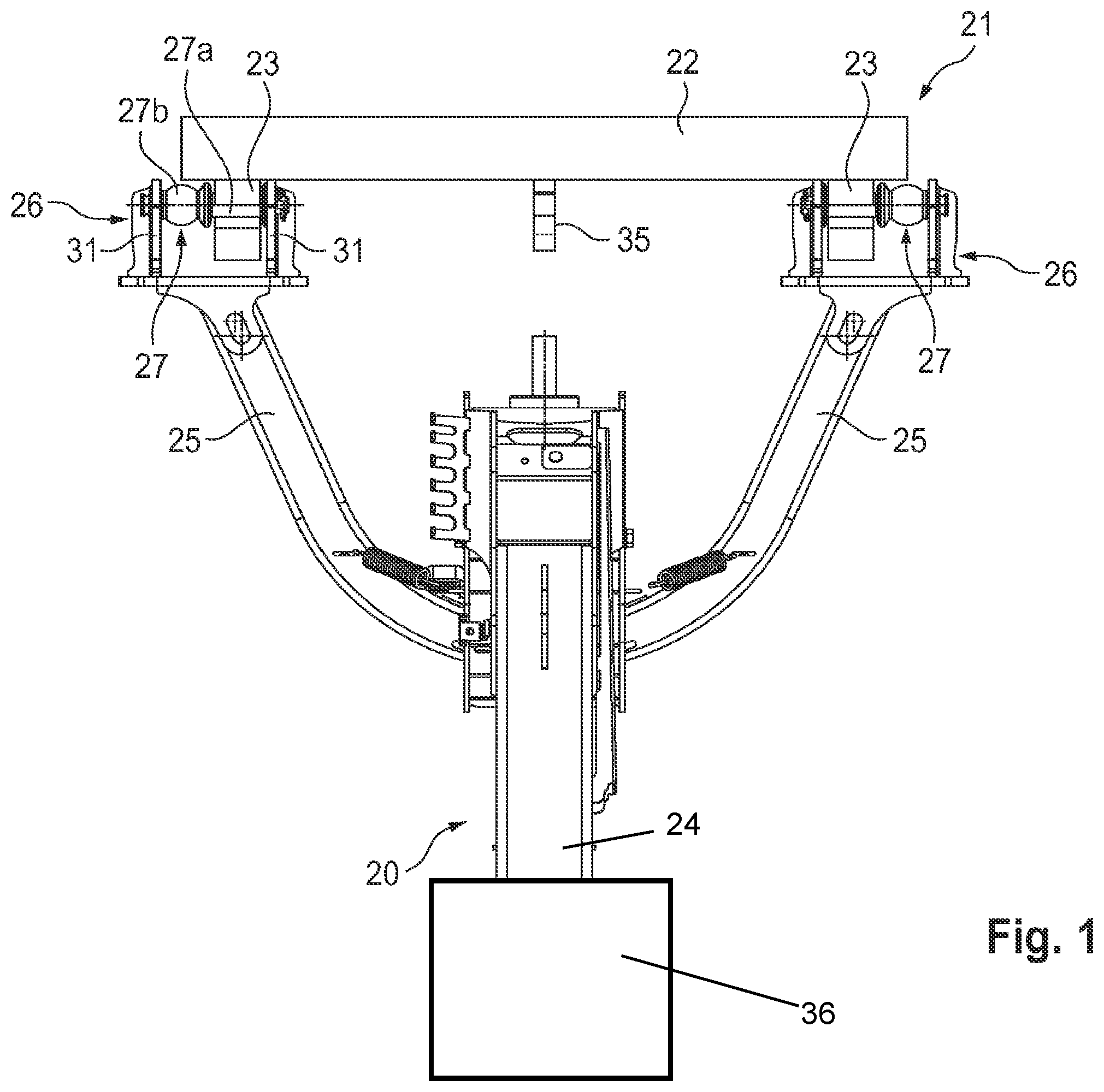 Patent US11812679 — Adapter of an agricultural implement and agricultural implement — Figure 1