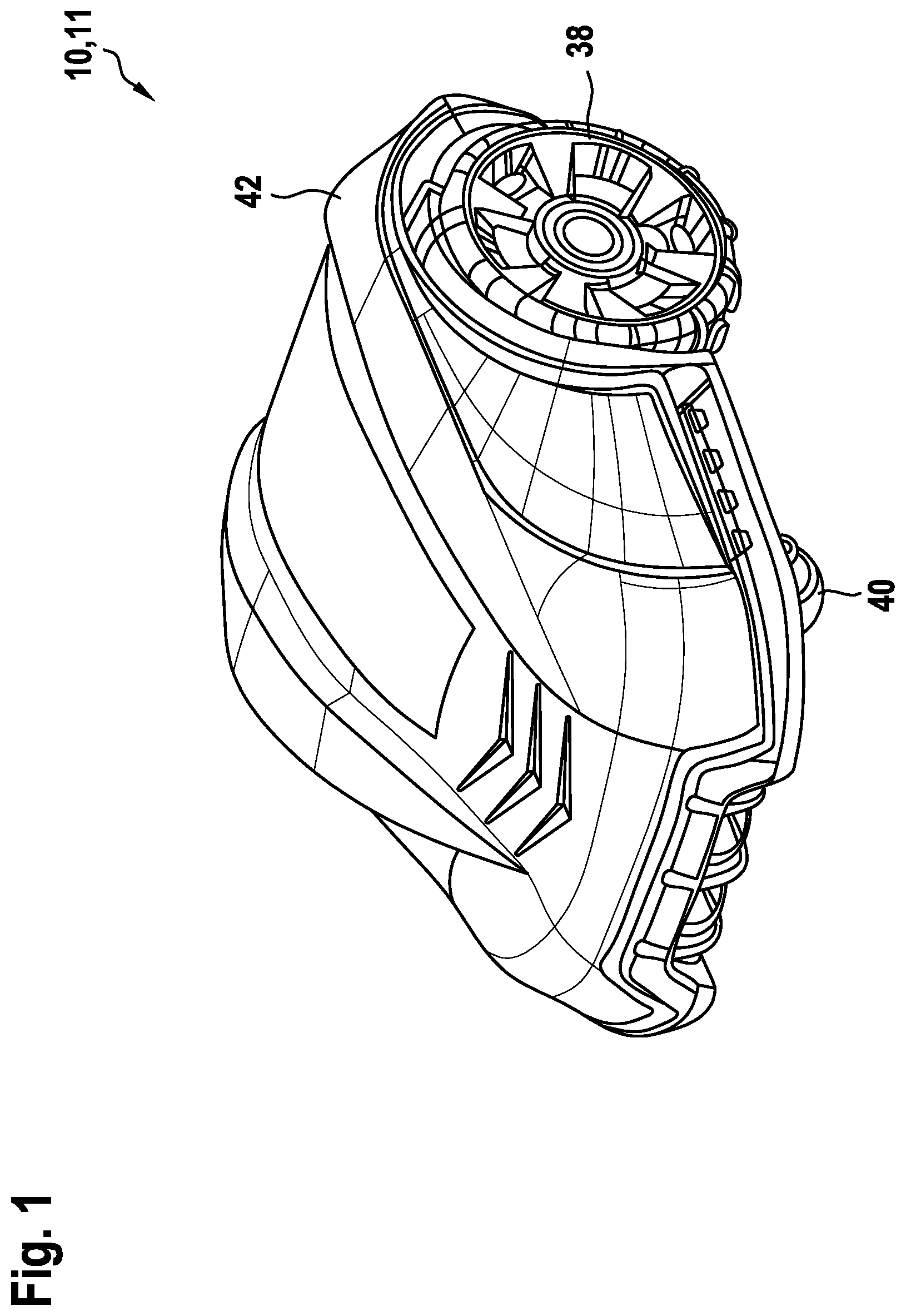 Patent US11812691 — Lawnmower — Figure 1