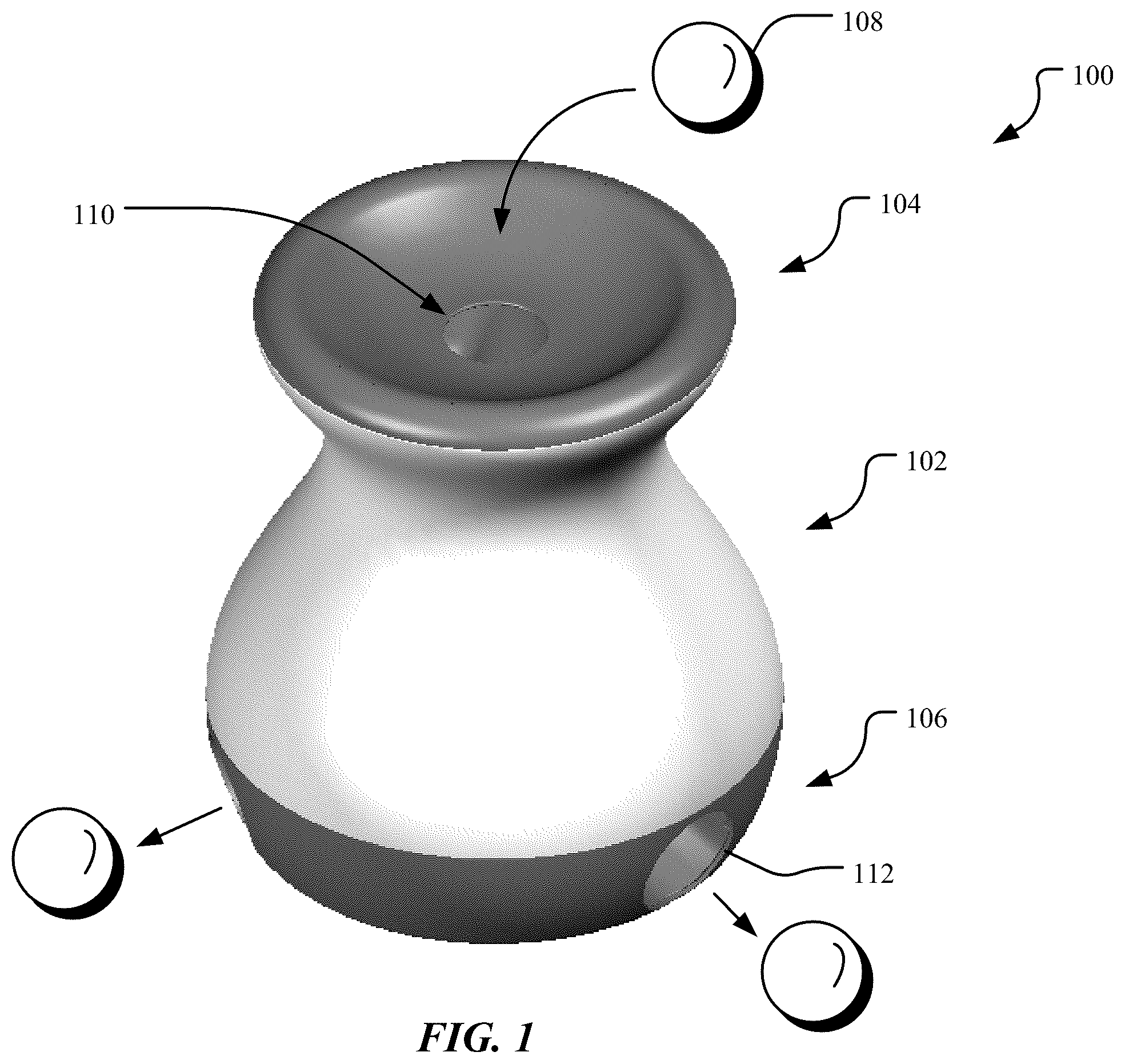 Patent US11812728 — Pet fetching device — Figure 1