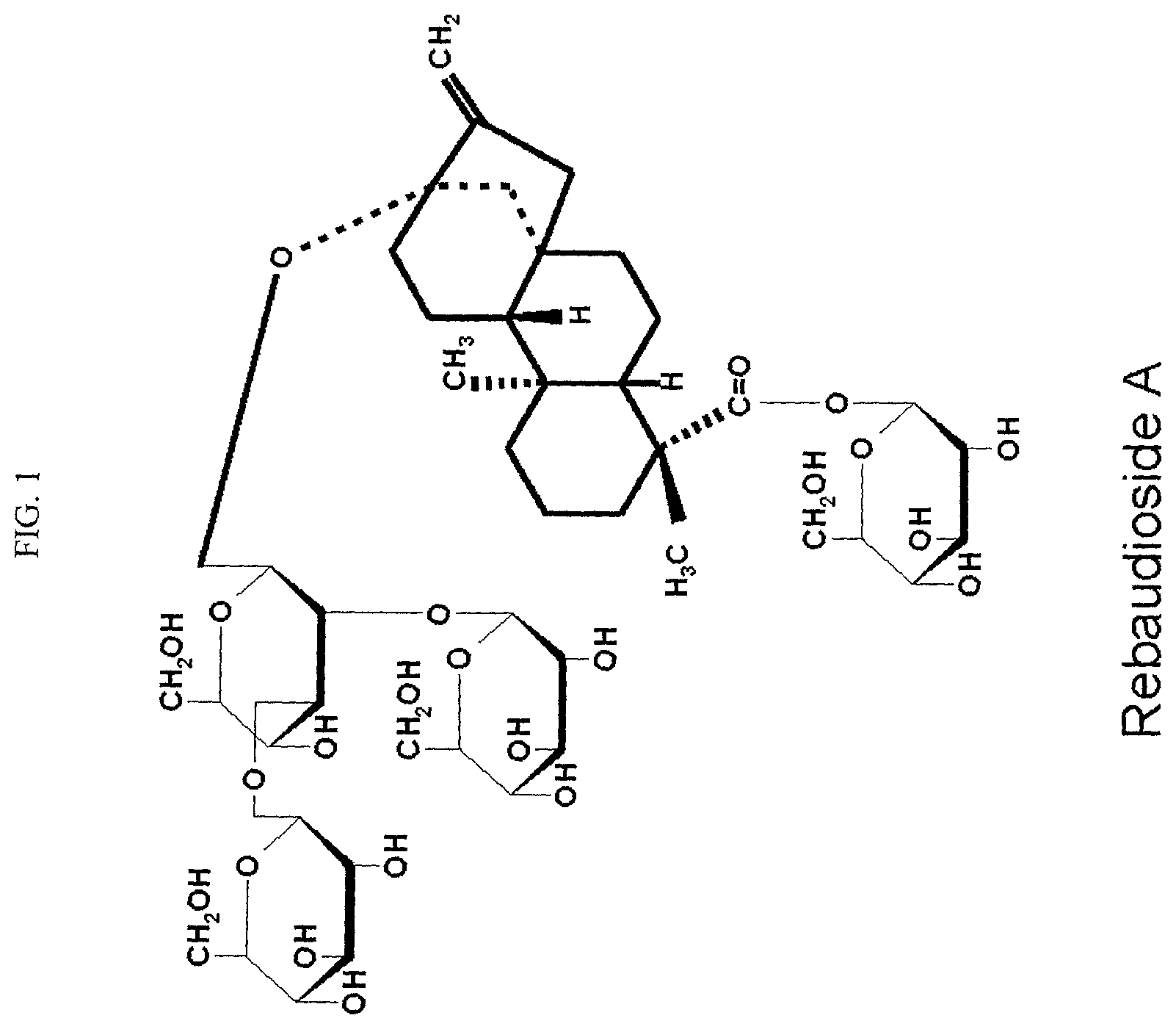 Patent US11812771 — Stevia composition — Figure 1