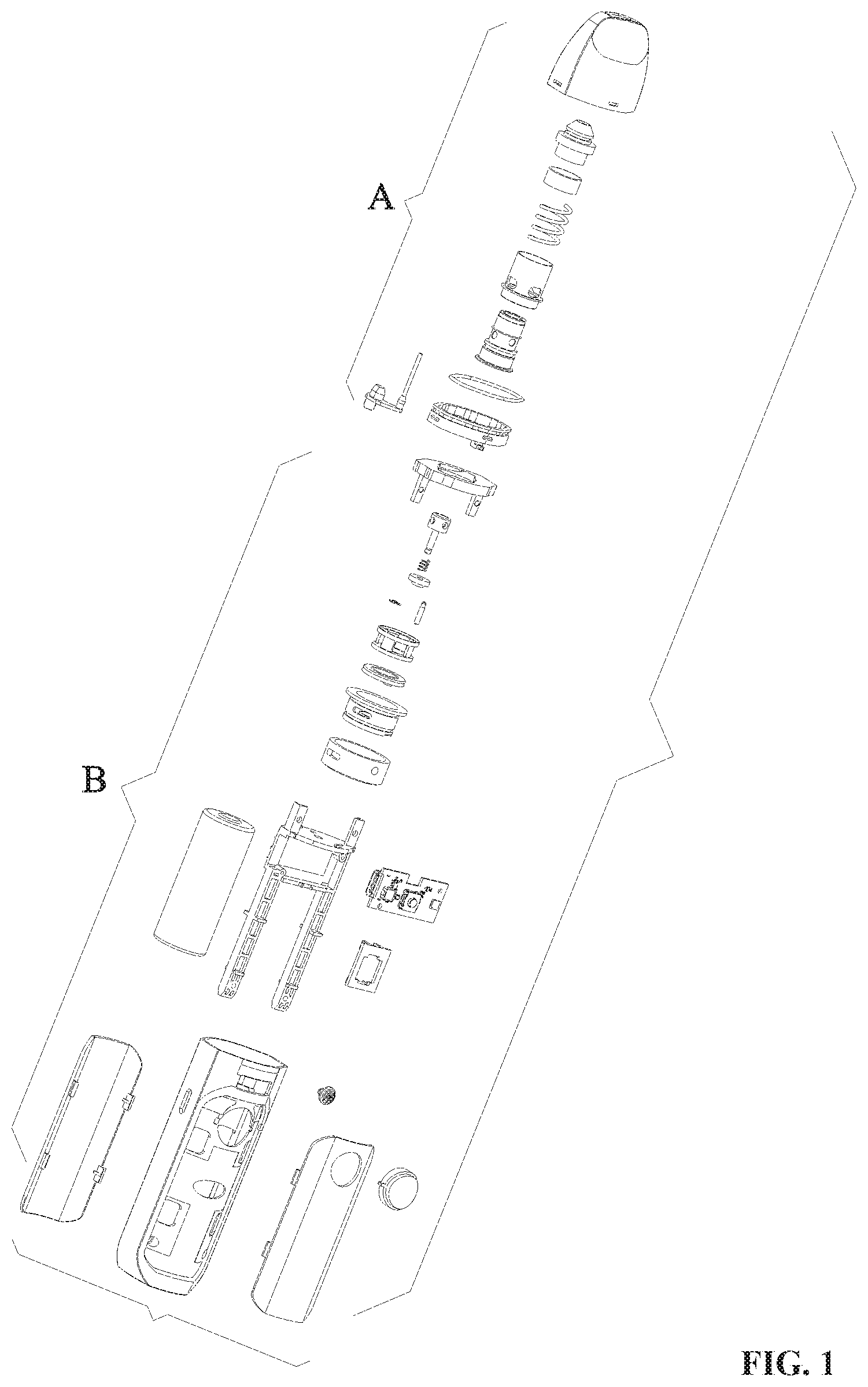 Patent US11812787 — Atomization assembly and electronic cigarette comprising the same — Figure 1