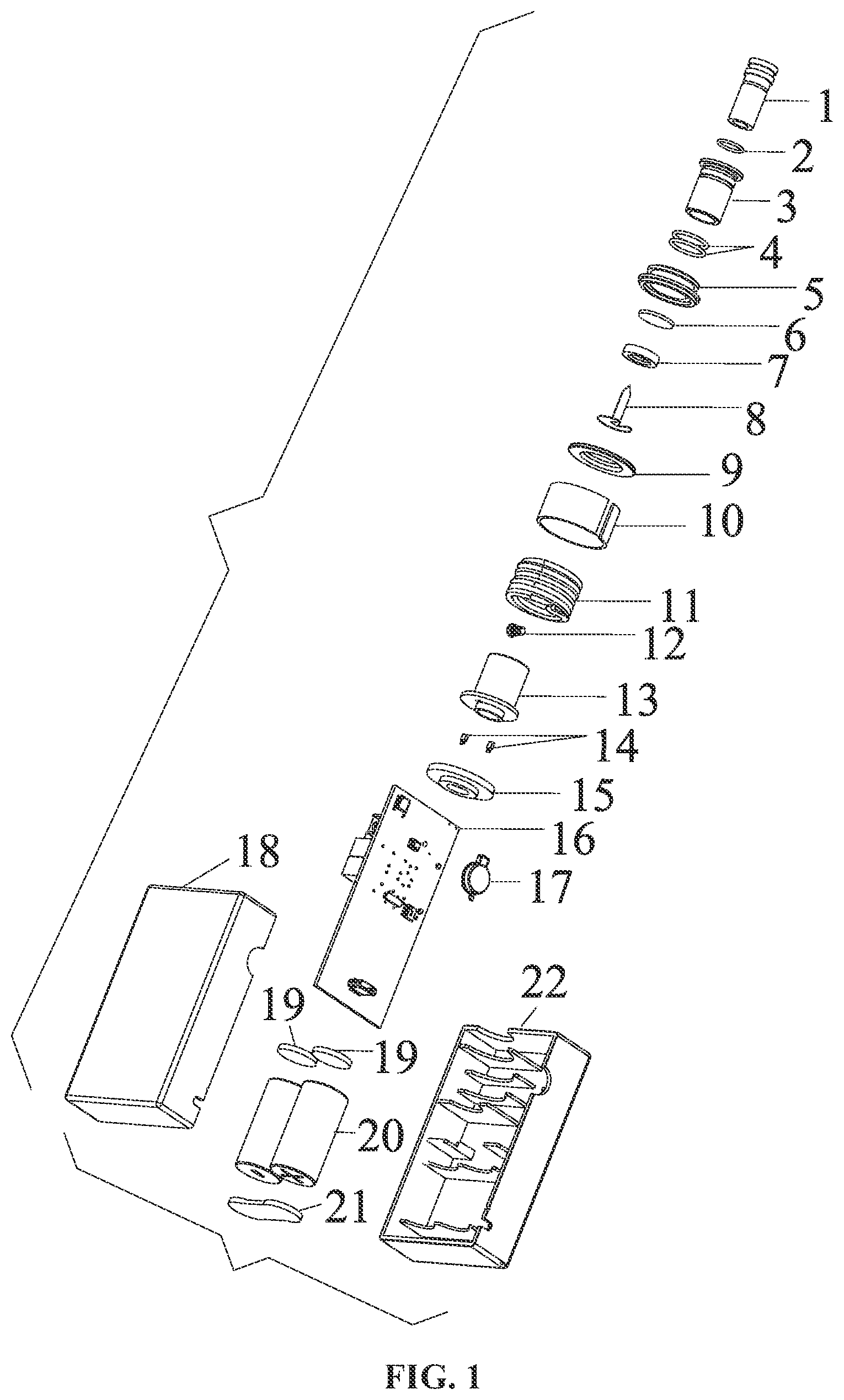Patent US11812788 — Tobacco roaster — Figure 1