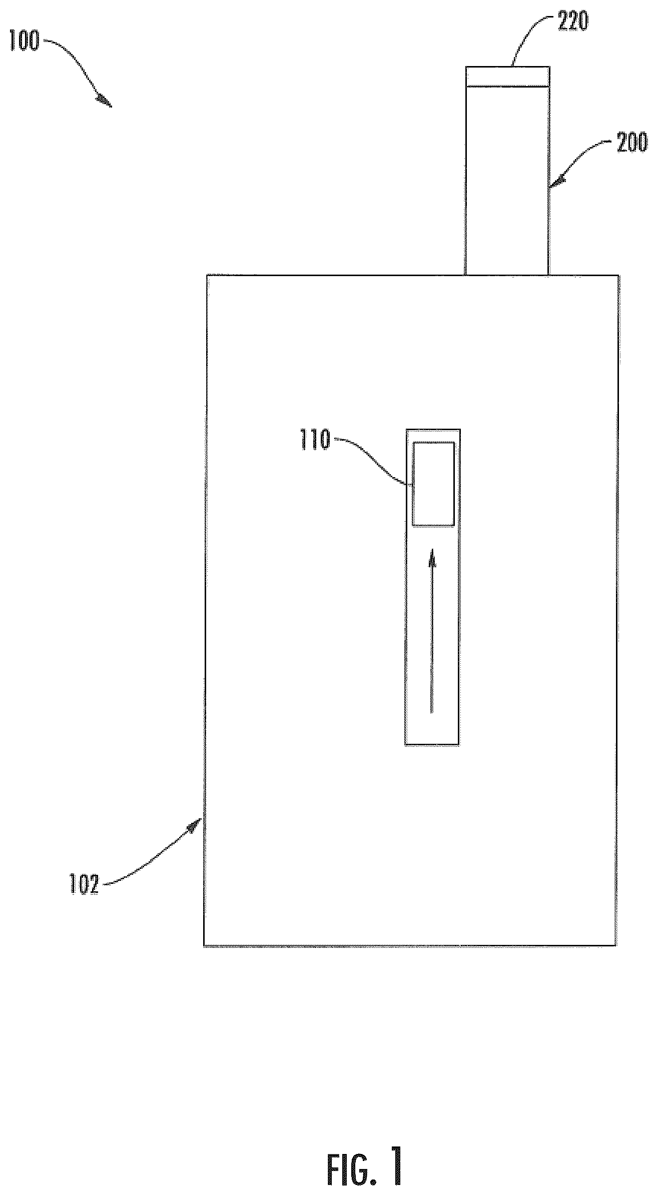 Patent US11812790 — User interface for an aerosol delivery device — Figure 1