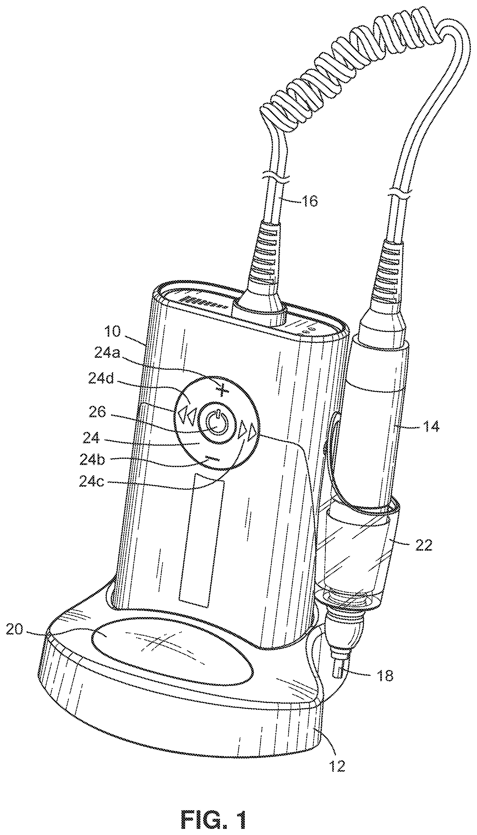 Patent US11812836 — Electronic nail file with digital control and display and system of operation — Figure 1