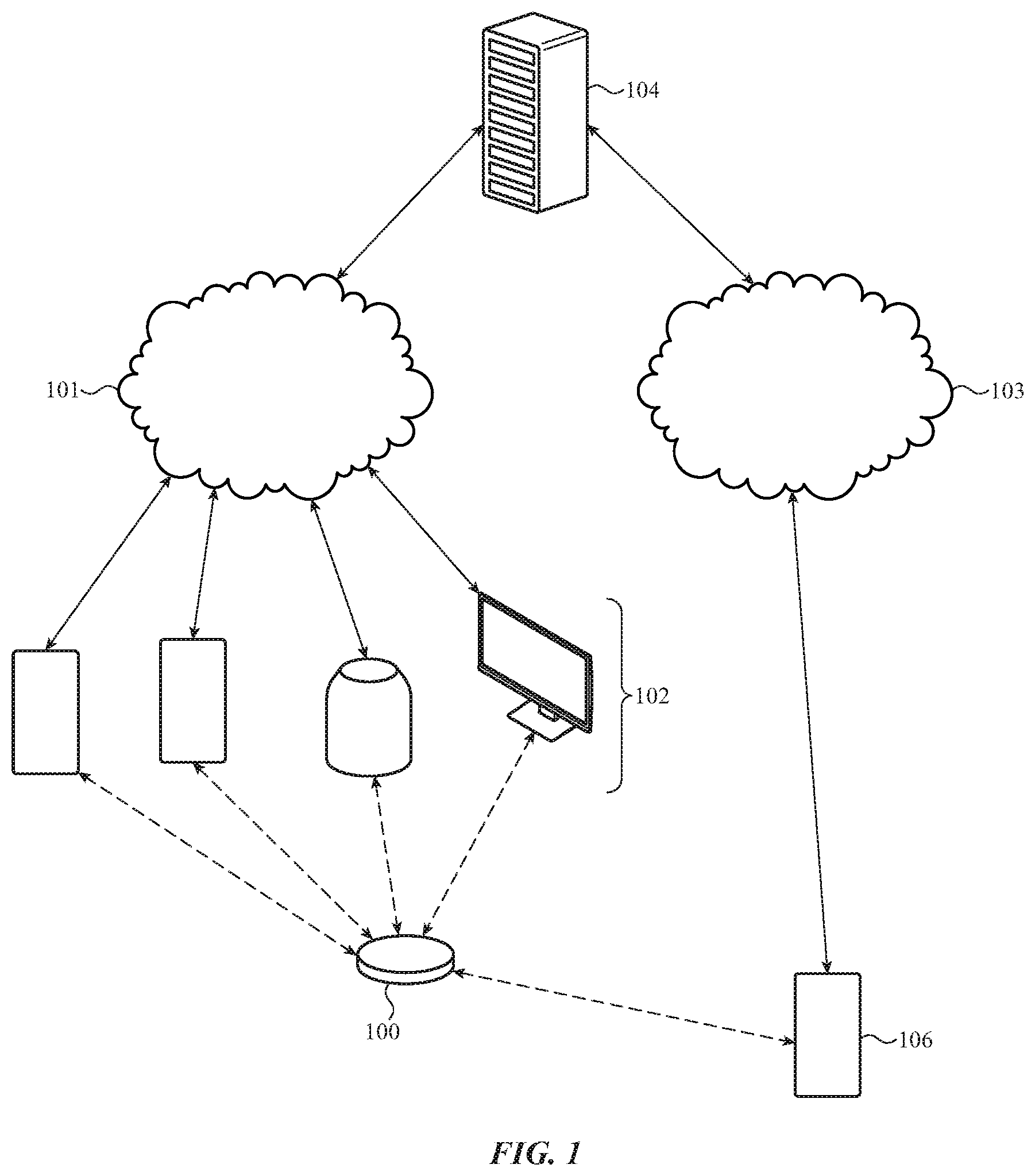 Patent US11812842 — Enclosure for a wirelessly locatable tag — Figure 1