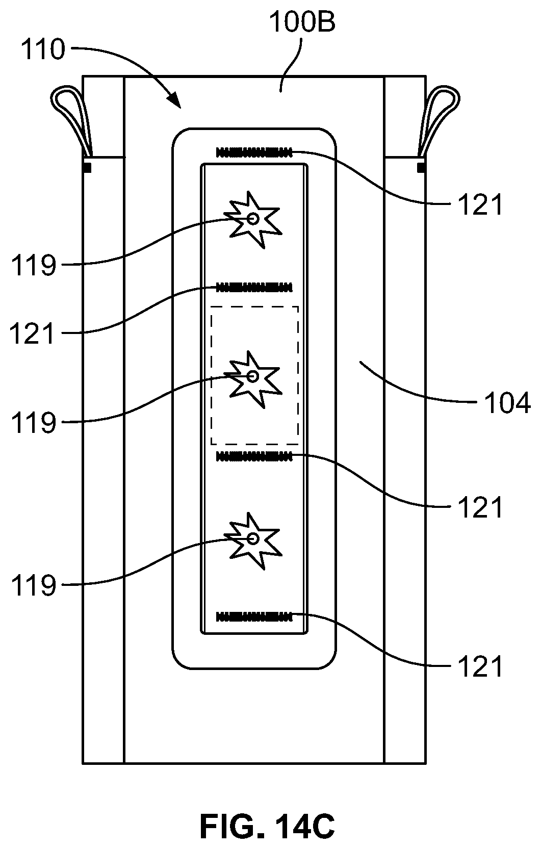 Patent US11812843 Figure 15 – Holder for container