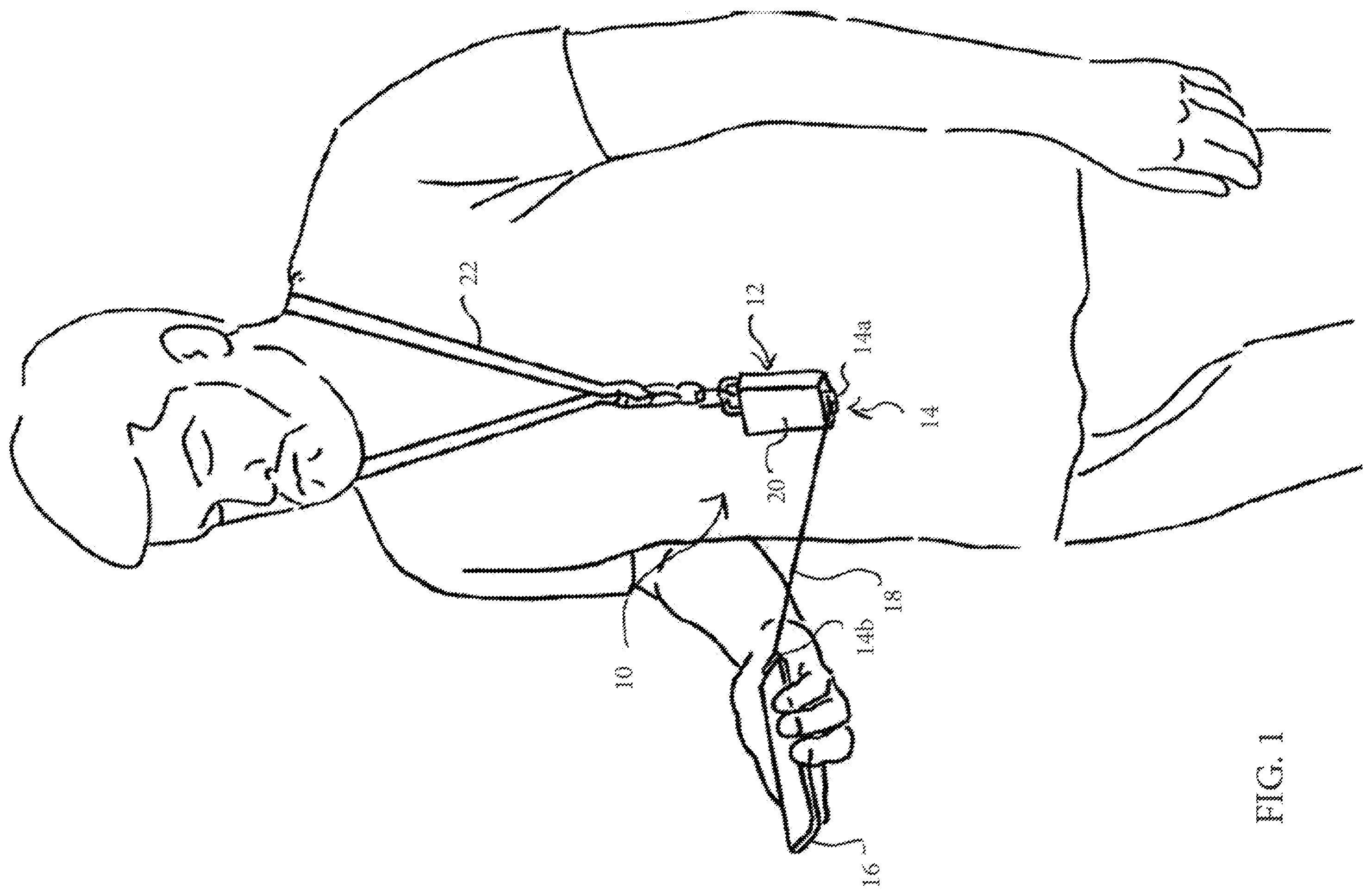 Patent US11812844 — Multiple magnet connection mechanism for retractors — Figure 1