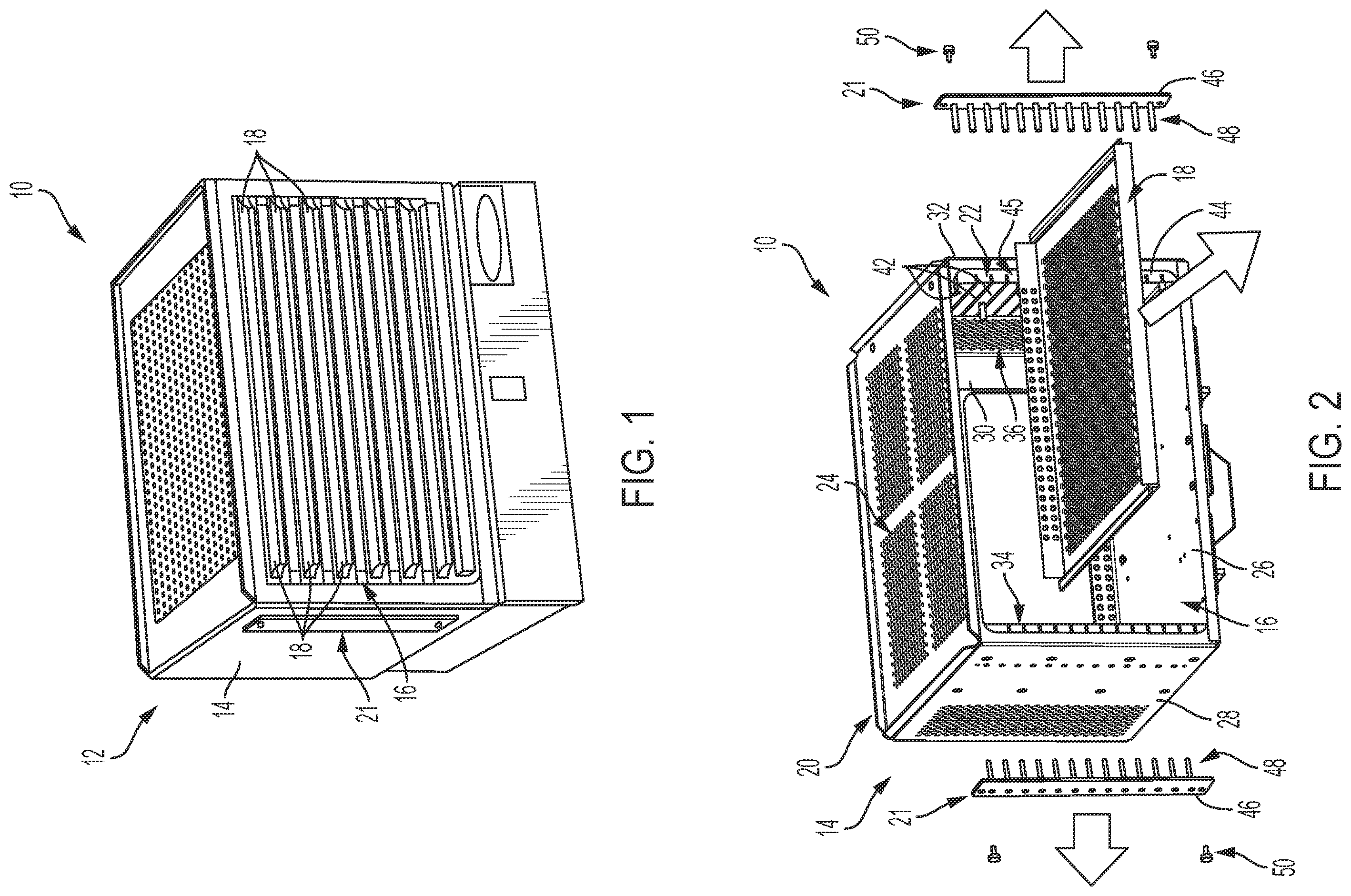 Patent US11812851 — Storage device with drawer retainer and stabilizer — Figure 1