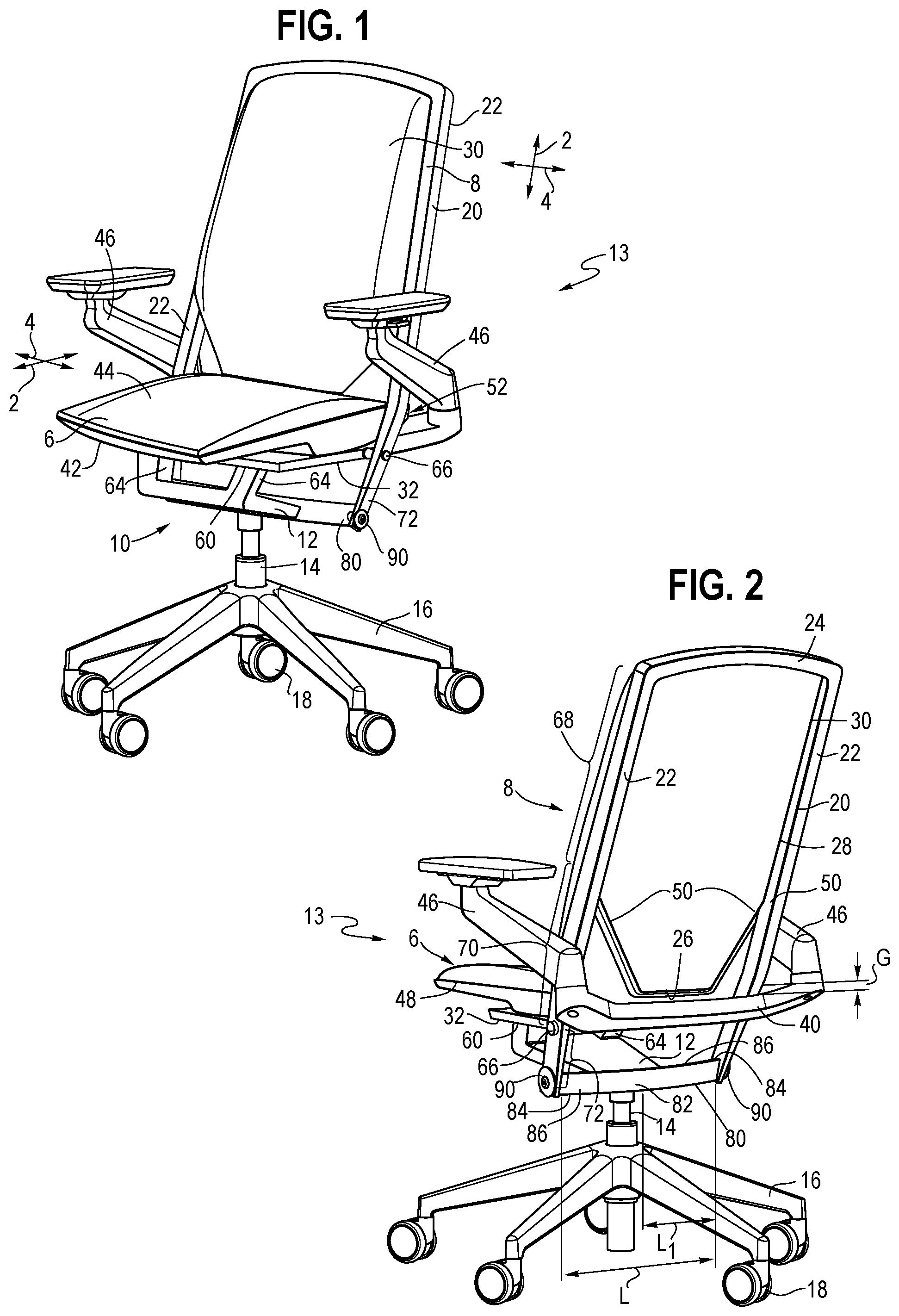 Patent US11812870 Figure 1 – Body support structure