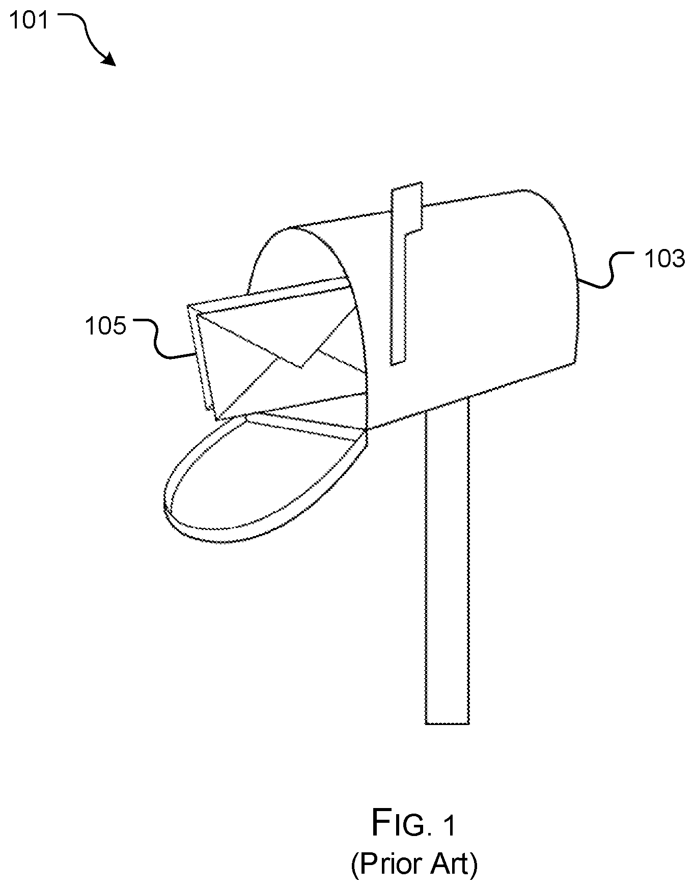 Patent US11812878 — Package receiving system and method of use — Figure 1